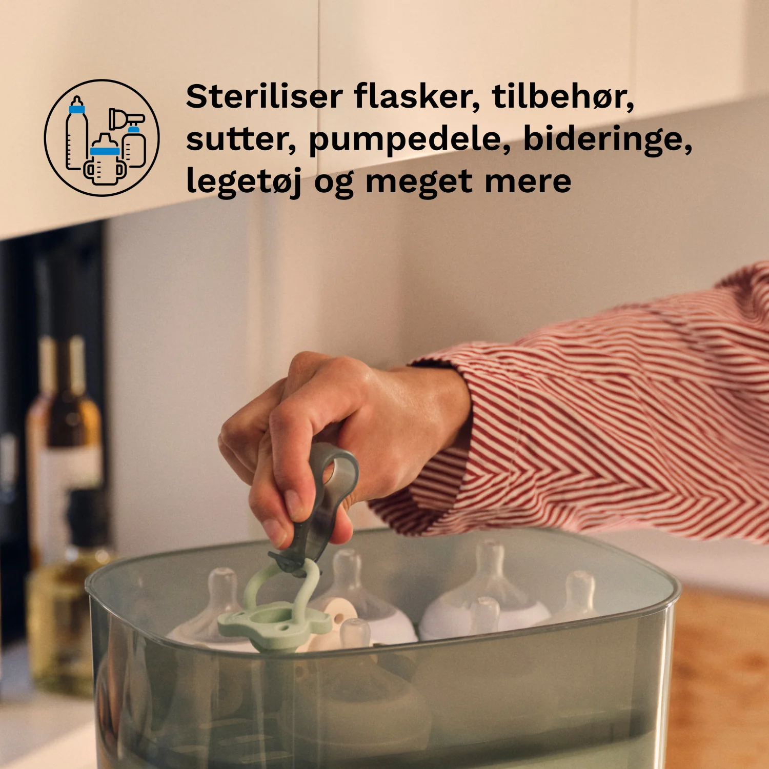 Baby Brezza Black Sterilizer Dryer Advanced - Image 7