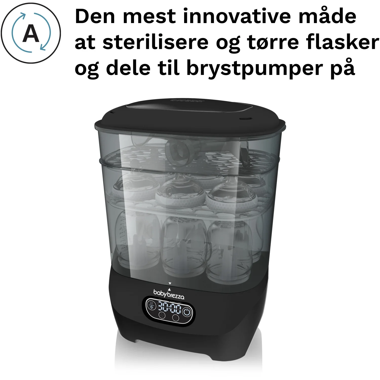 Baby Brezza Black Sterilizer Dryer Advanced - Image 8