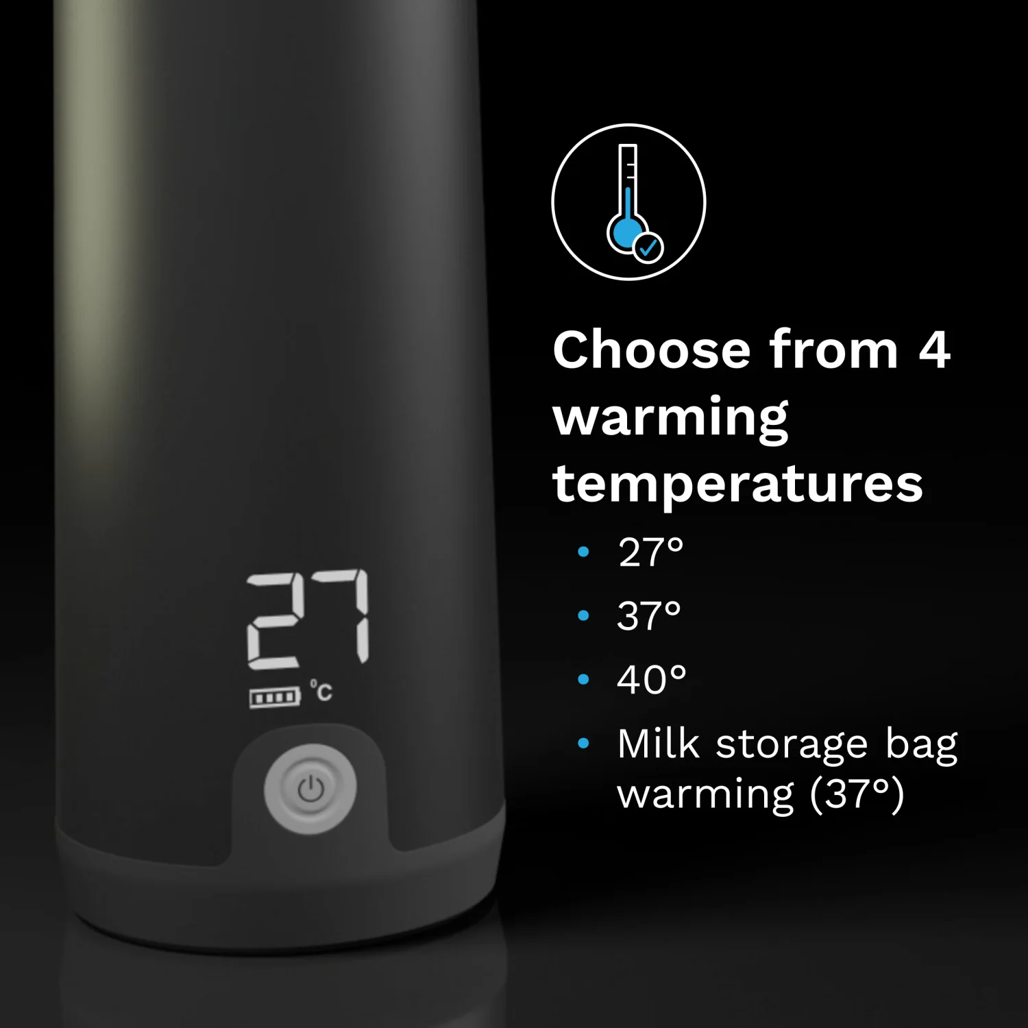 Baby Brezza Black Superfast Portable Bottle Warmer - Image 14
