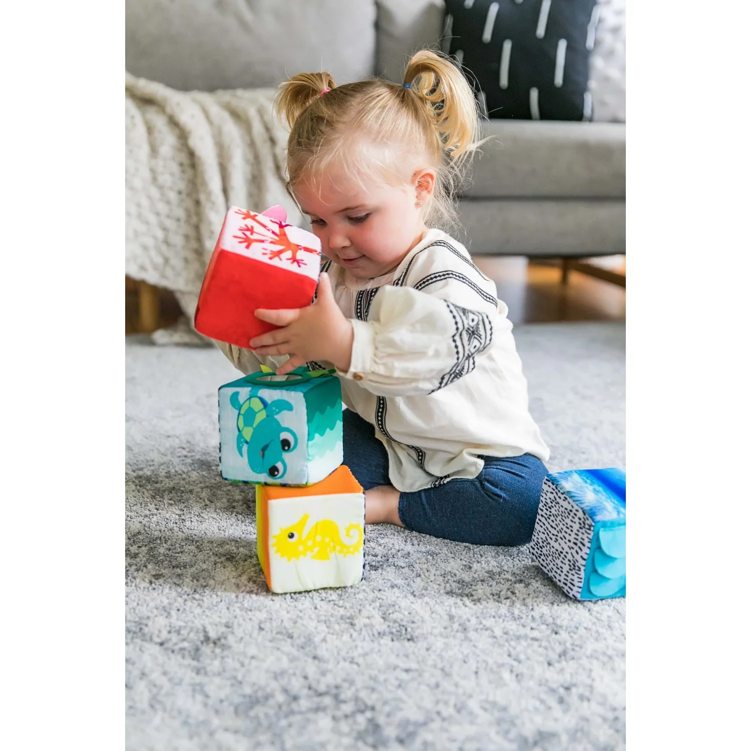 Baby Einstein Explorer & Discover Soft Blocks - Image 6