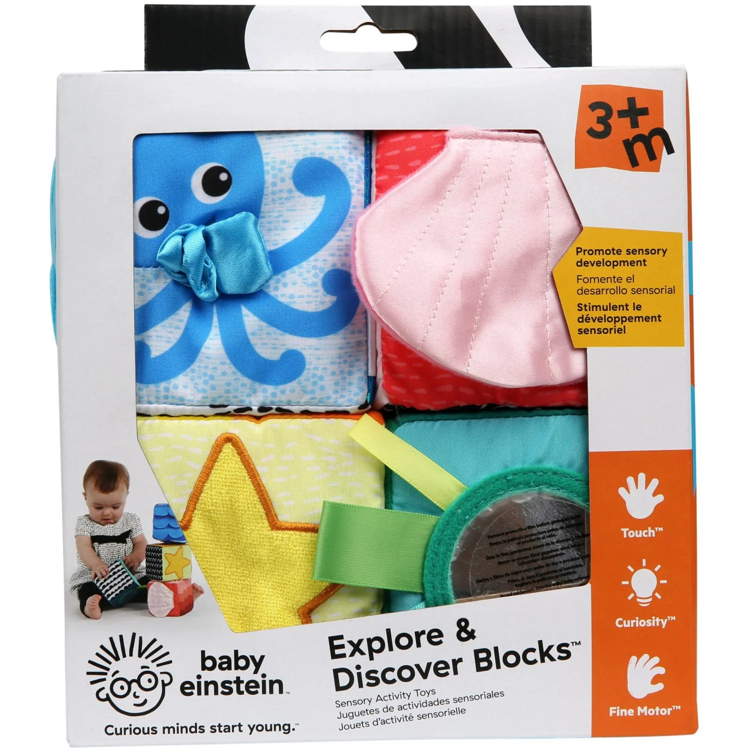 Baby Einstein Explorer & Discover Soft Blocks - Image 8