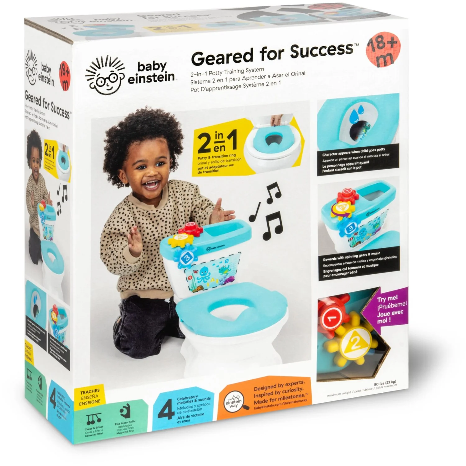 Baby Einstein Geared For Success™ 2-In-1 Potty Training System - Image 8