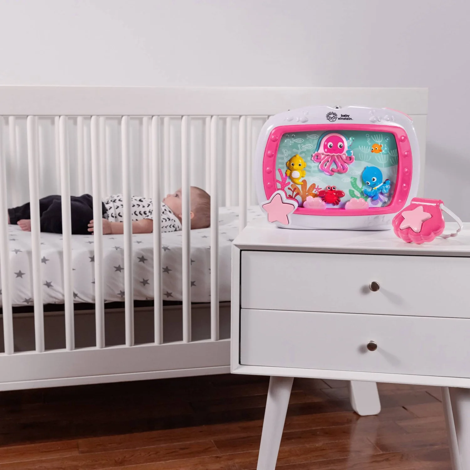 Baby Einstein Pink Sea Dreams Soother™ Sleep Soother - Image 3