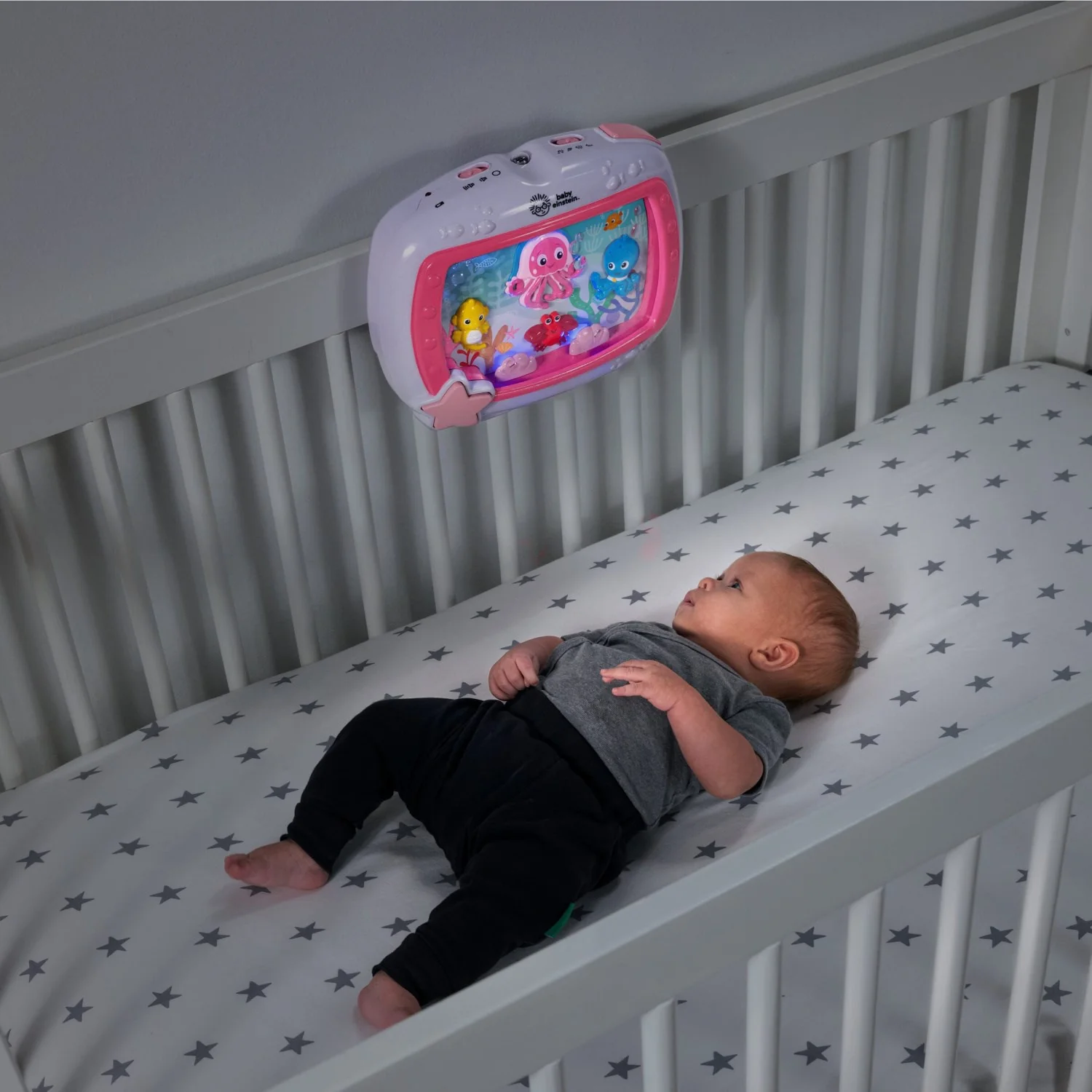 Baby Einstein Pink Sea Dreams Soother™ Sleep Soother - Image 4