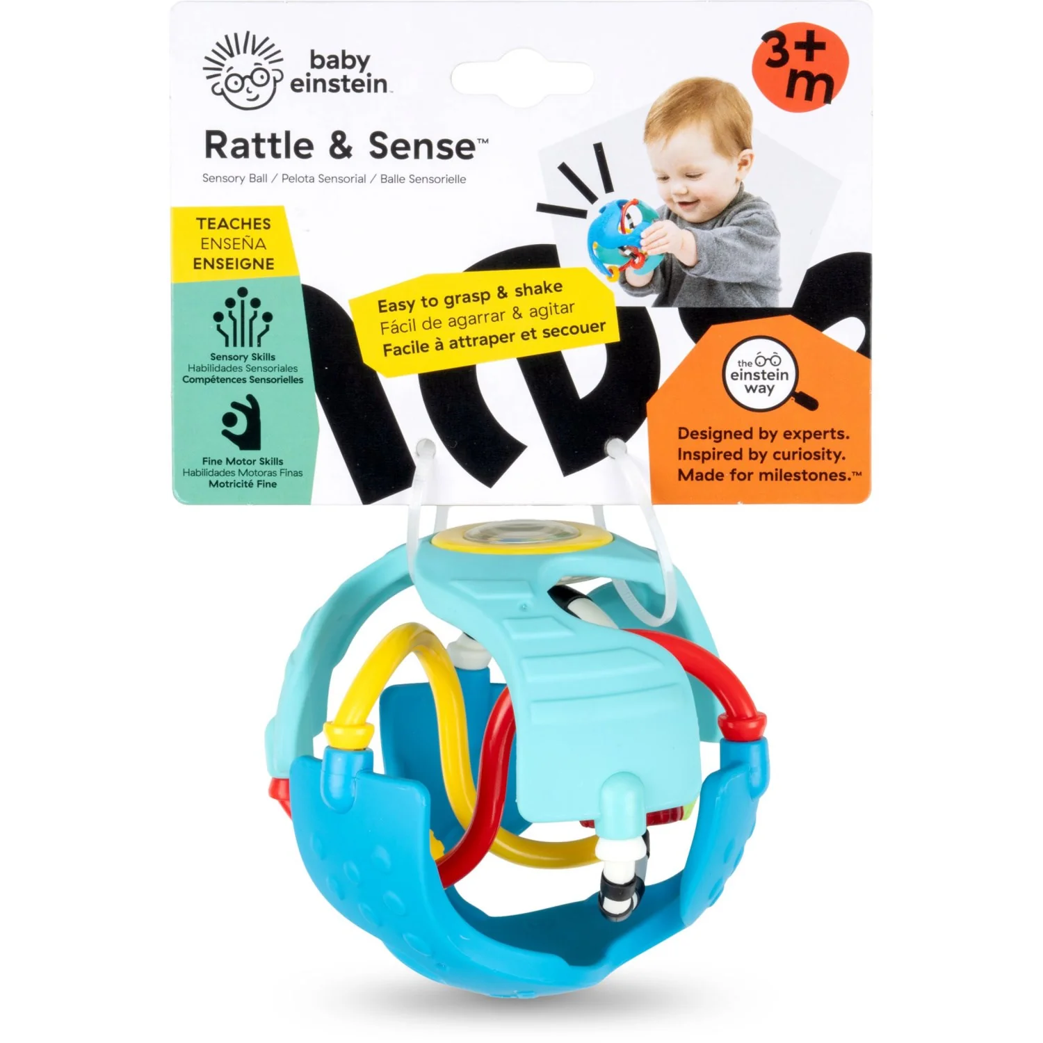 Baby Einstein Rattle & Sense™ Sensory Ball - Image 3