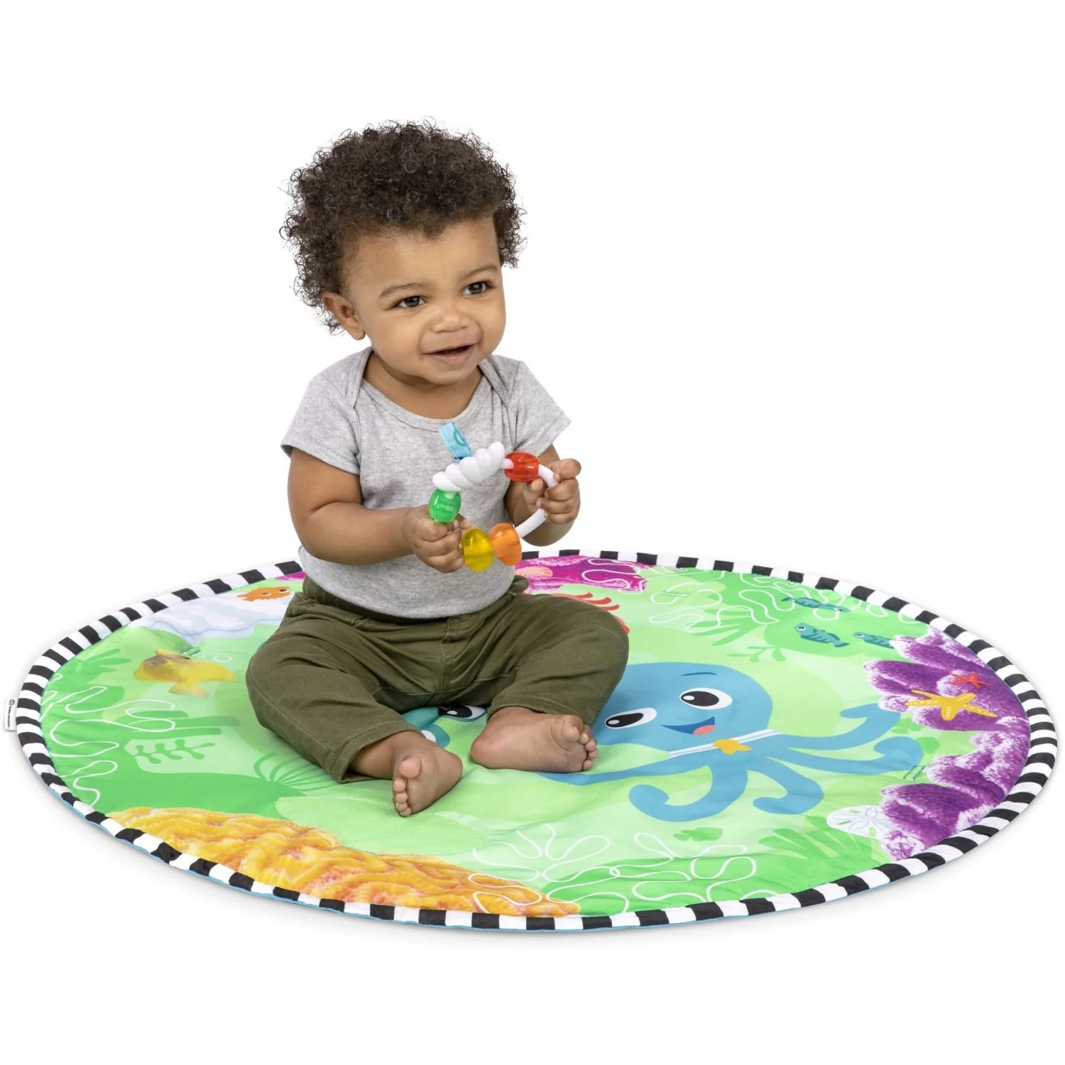 Baby Einstein Sea Floor Explorers™ 2-In-1 Water Mat Play Gym - Image 2