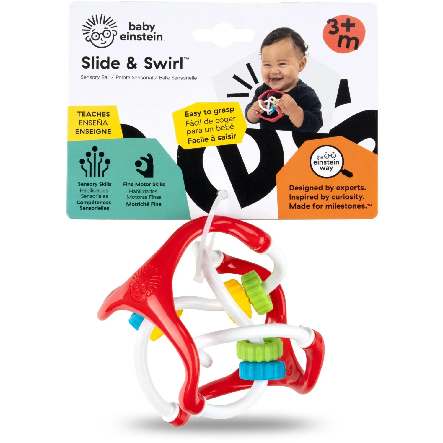 Baby Einstein Slide & Swirl™ Sensory Ball - Image 2