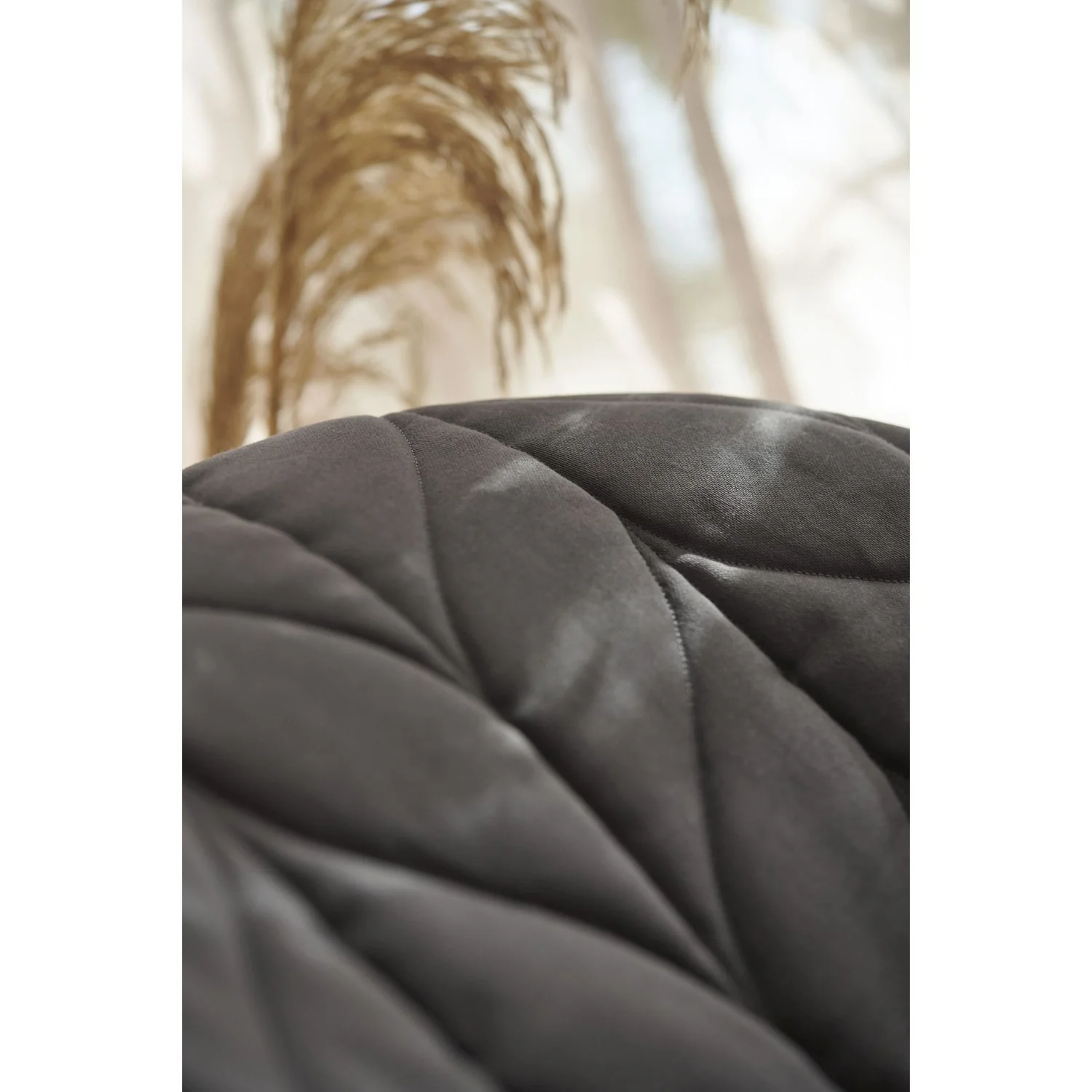 BabyBjörn Anthracite Grey Bouncer Bliss - Woven, Flower Leaf Quilt - Image 19