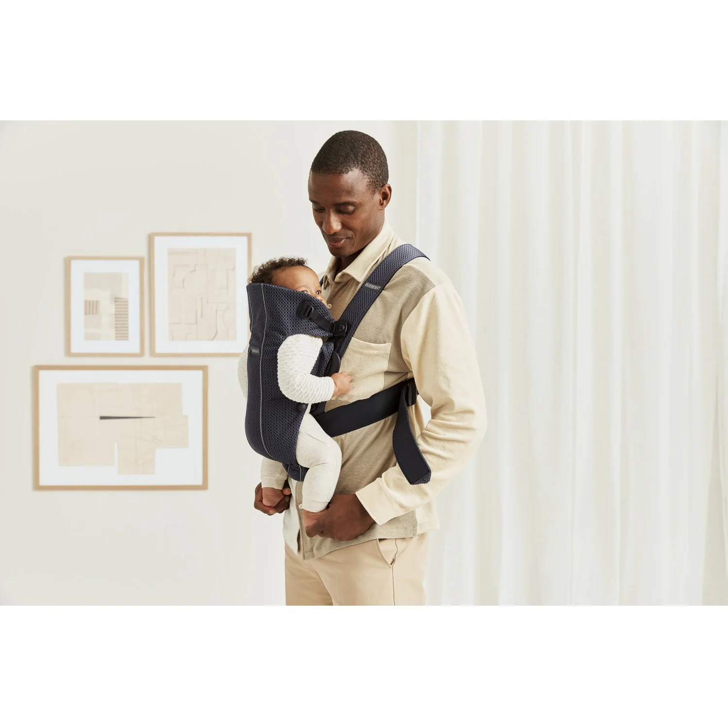 BabyBjörn Antracite Grey Baby Carrier Mini - Image 4