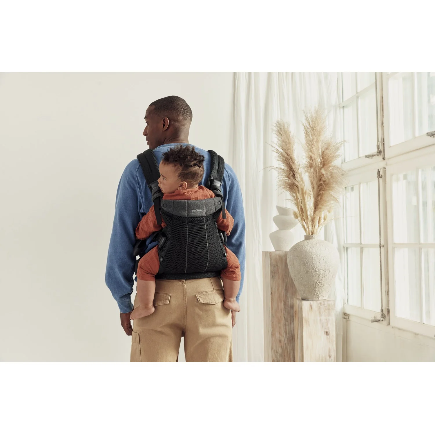 BabyBjörn Black Baby Carrier Harmony - Image 4