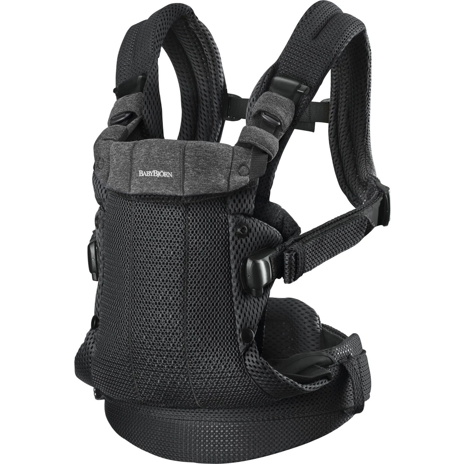 BabyBjörn Black Baby Carrier Harmony - Image 7
