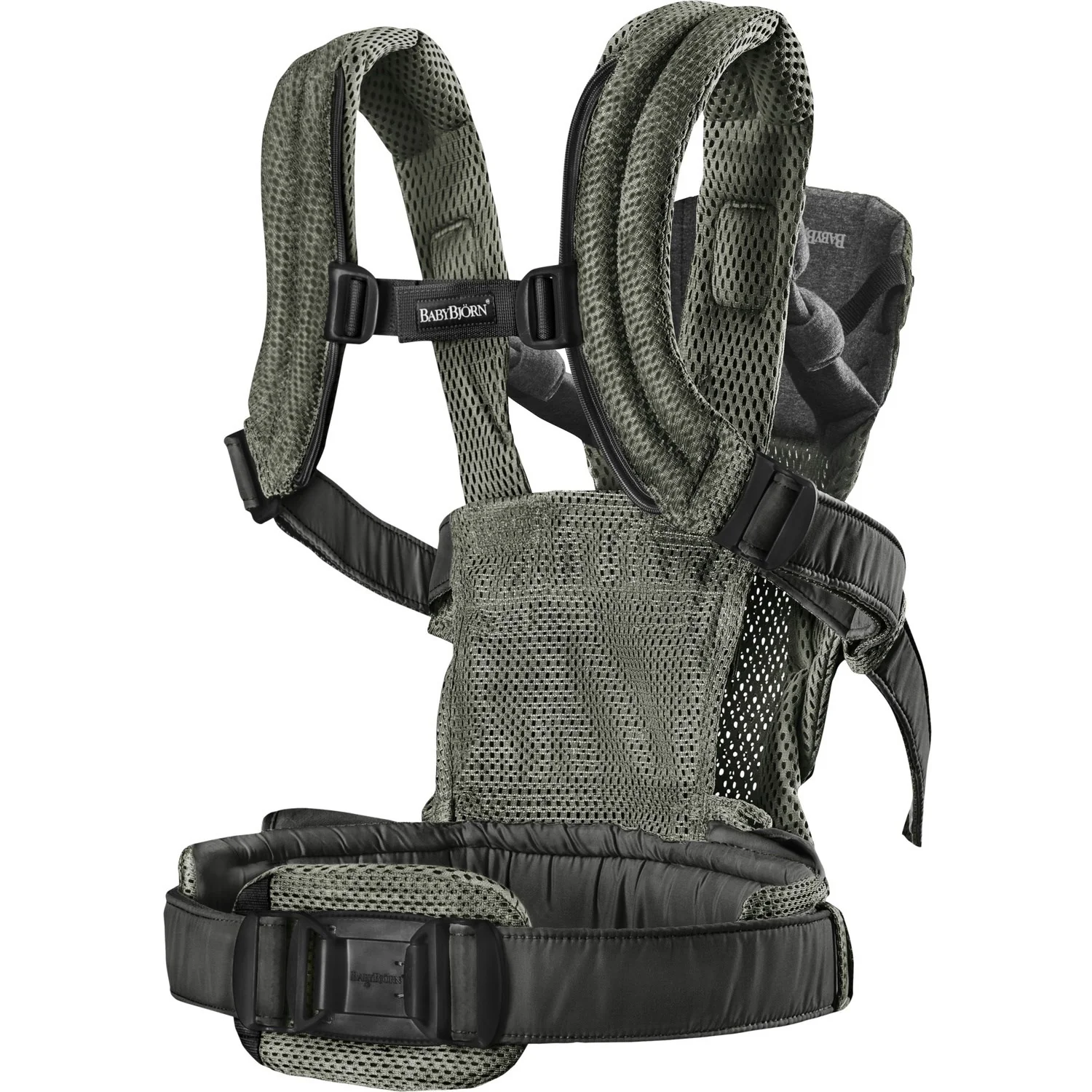 BabyBjörn Dark Green Baby Baby Carrier Harmony - Image 8