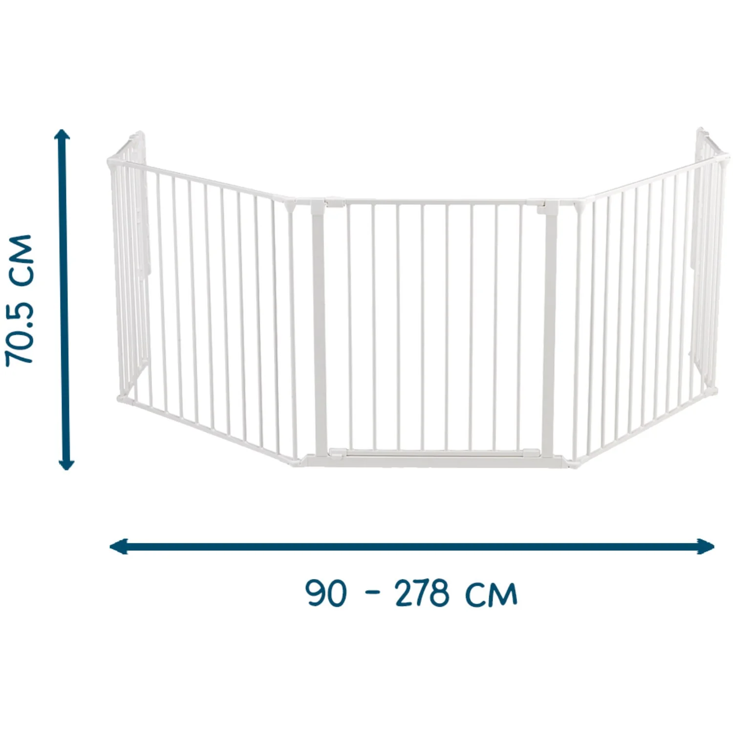 BabyDan Flex Xl White - Image 7