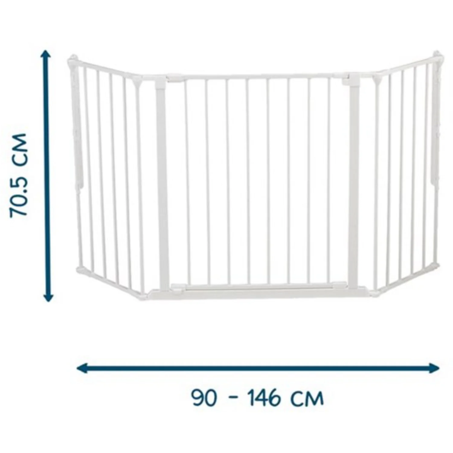 BabyDan Hvid Flex M, Hvid - Image 3