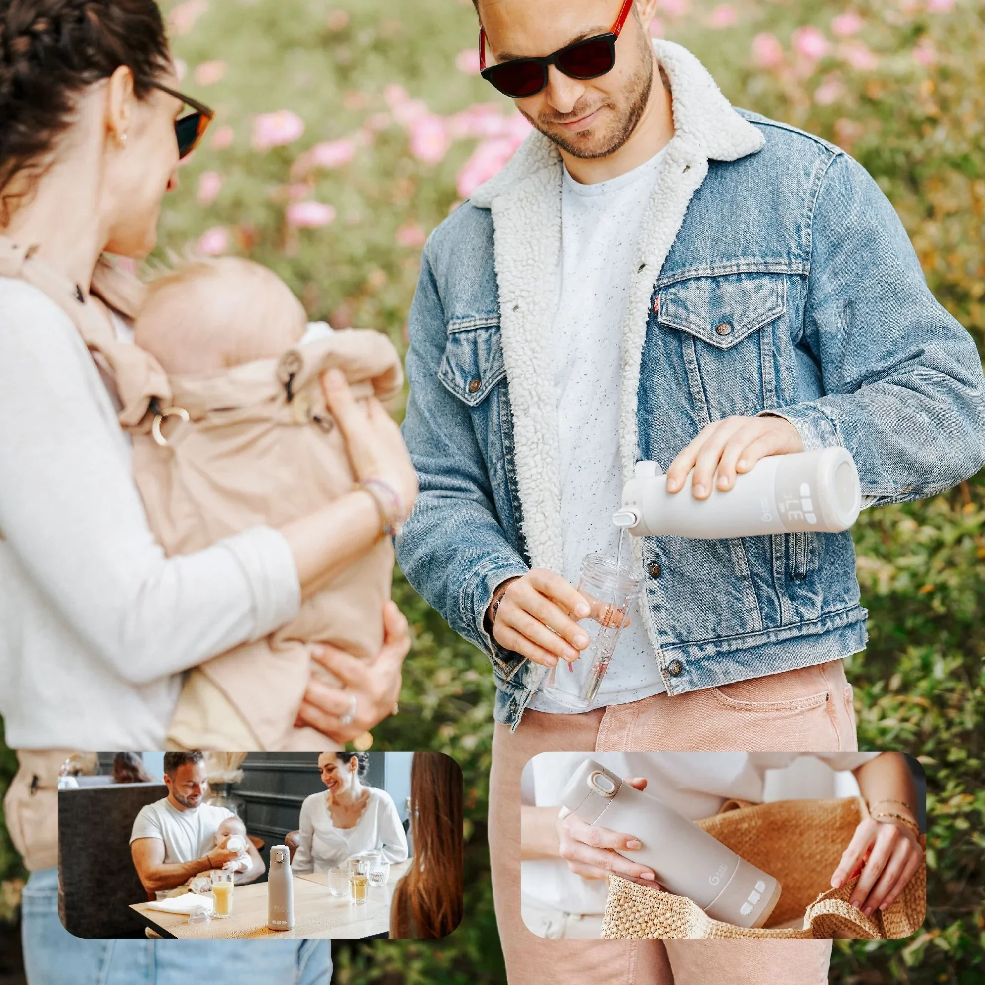 Babymoov Beige Moov & Feed Bottle Warmer - Image 6