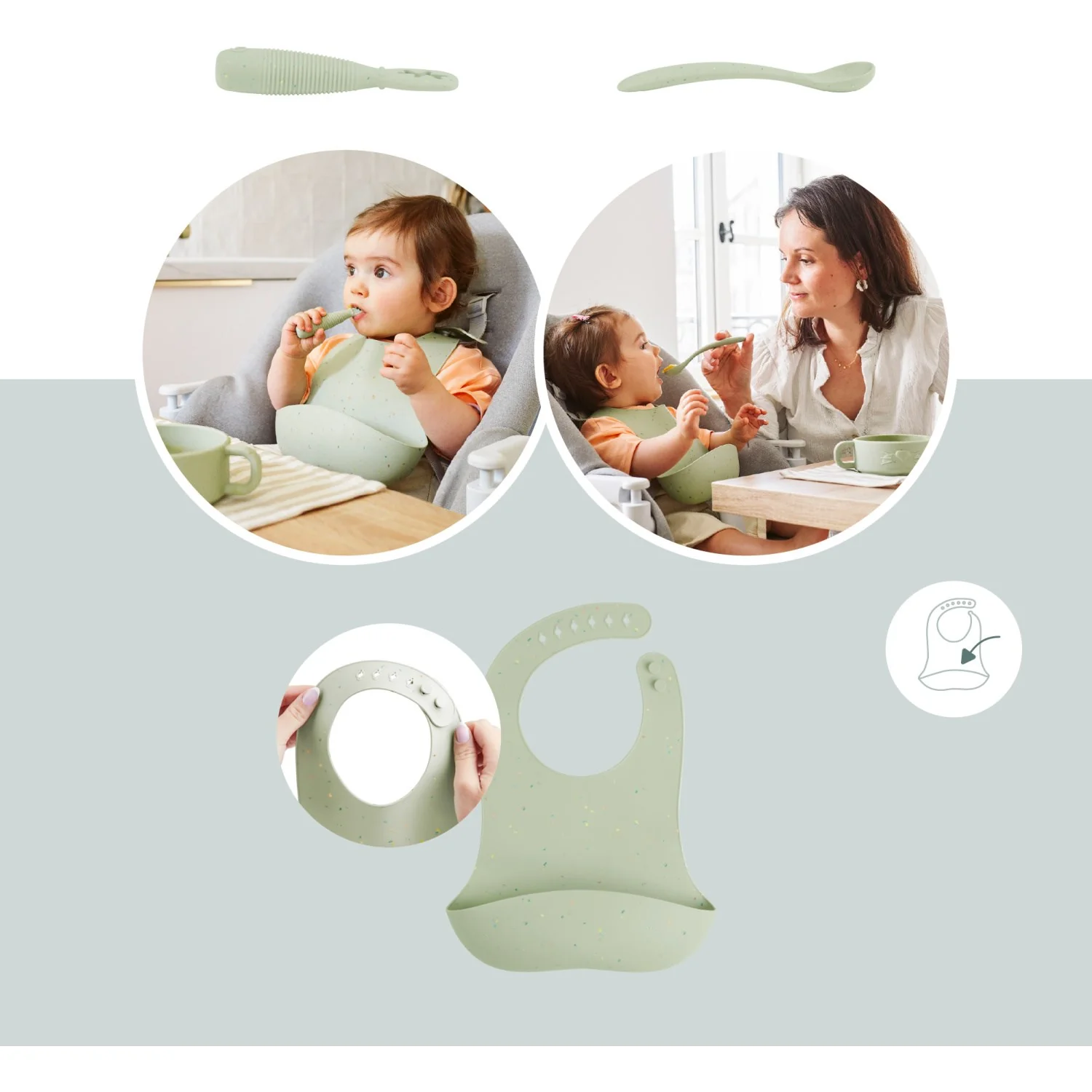 Babymoov Mini Arty Baby First Meal Set - Image 11