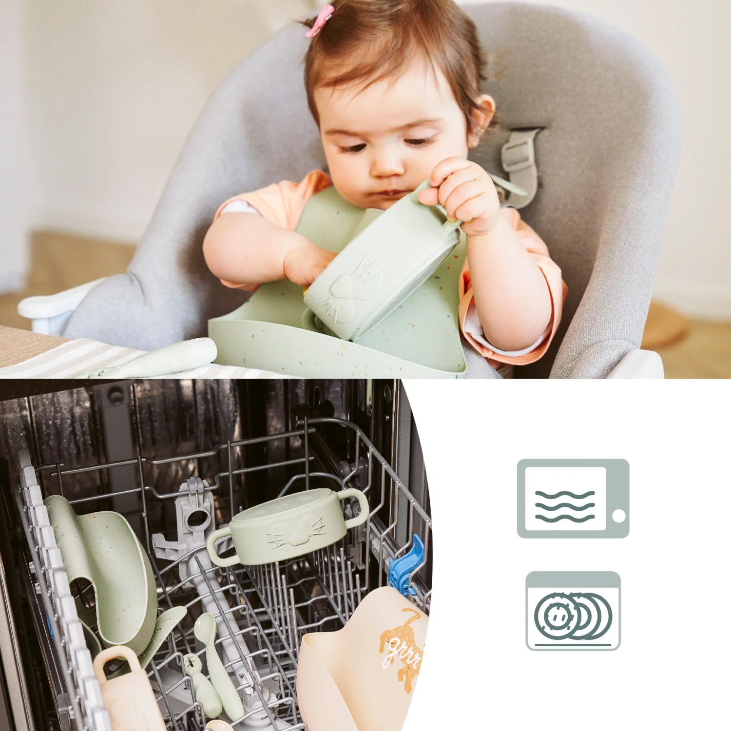 Babymoov Mini Arty Baby First Meal Set - Image 12