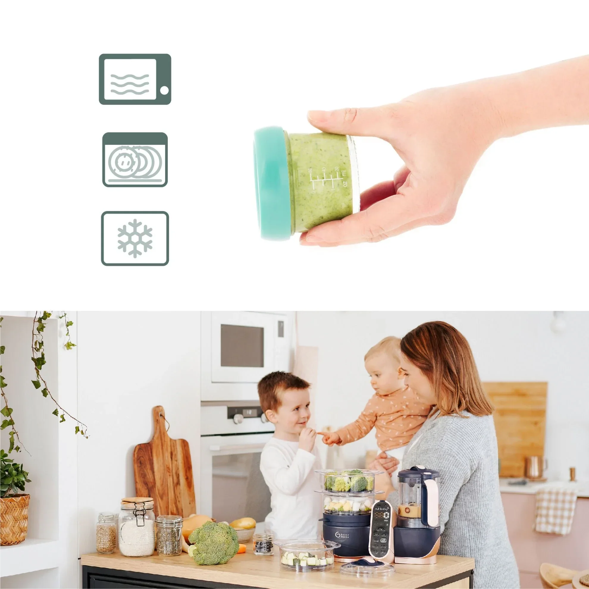 Babymoov Multi Glas Containers Multi Set - Image 4