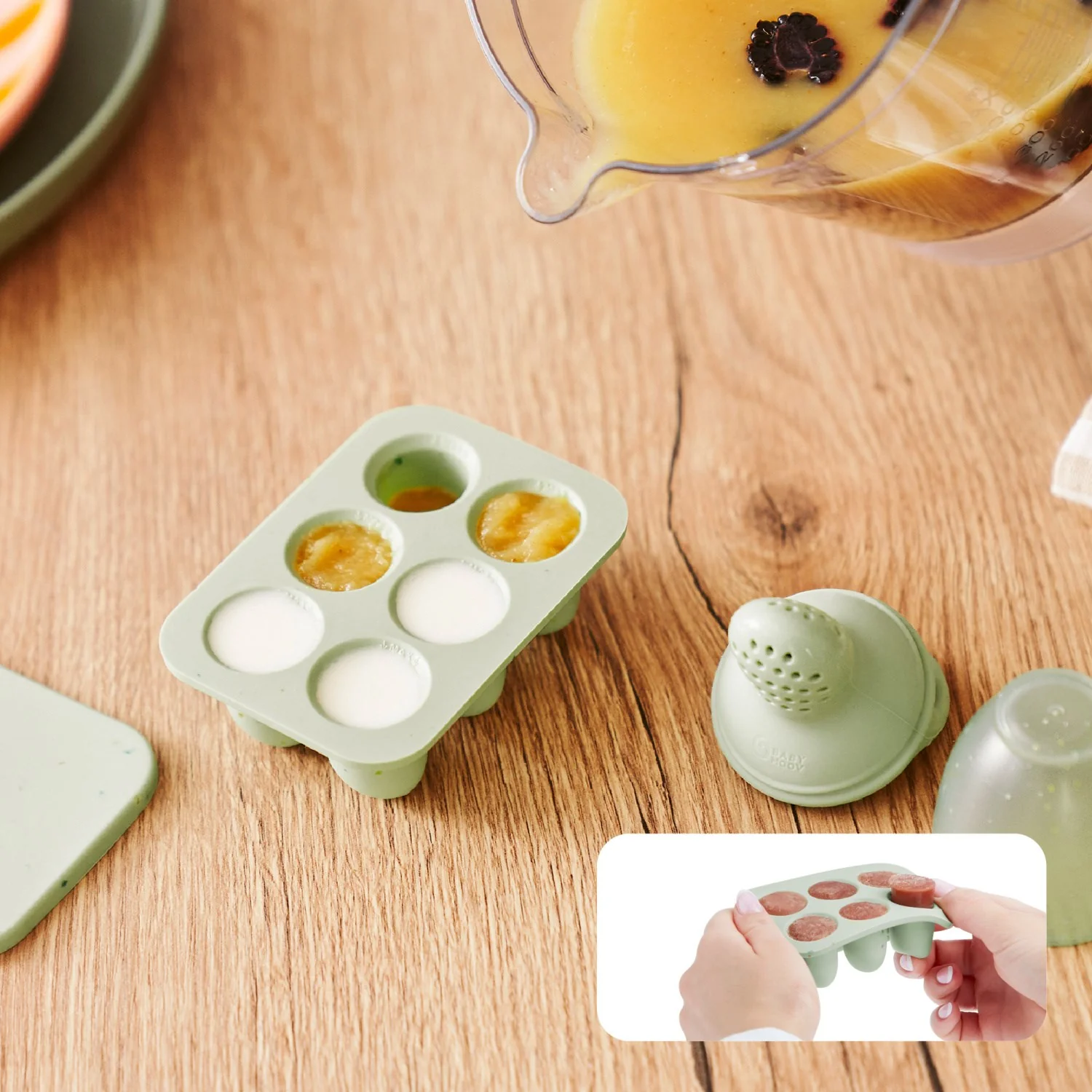 Babymoov Multi Silicone Containers & Feeder Set - Image 8