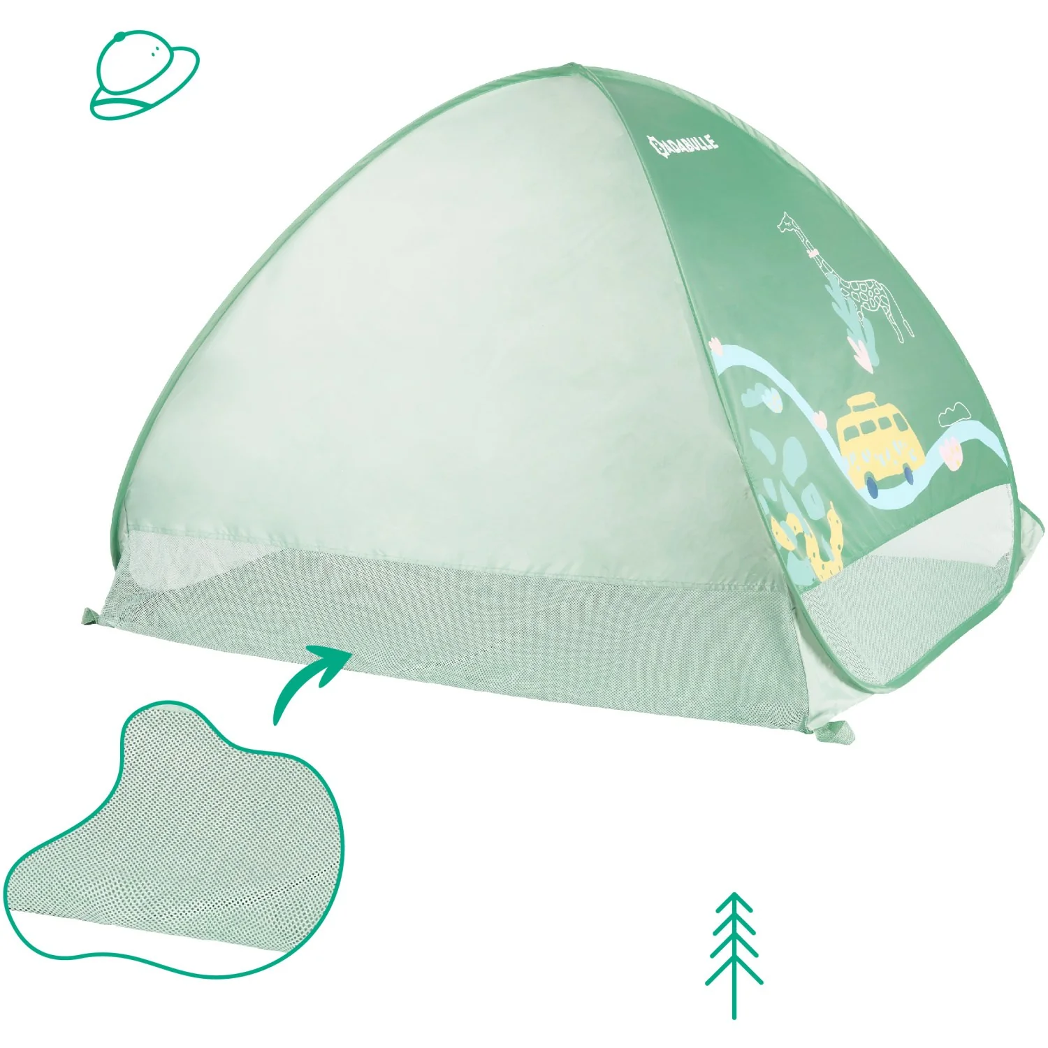 Badabulle Anti UV Tent - Image 6