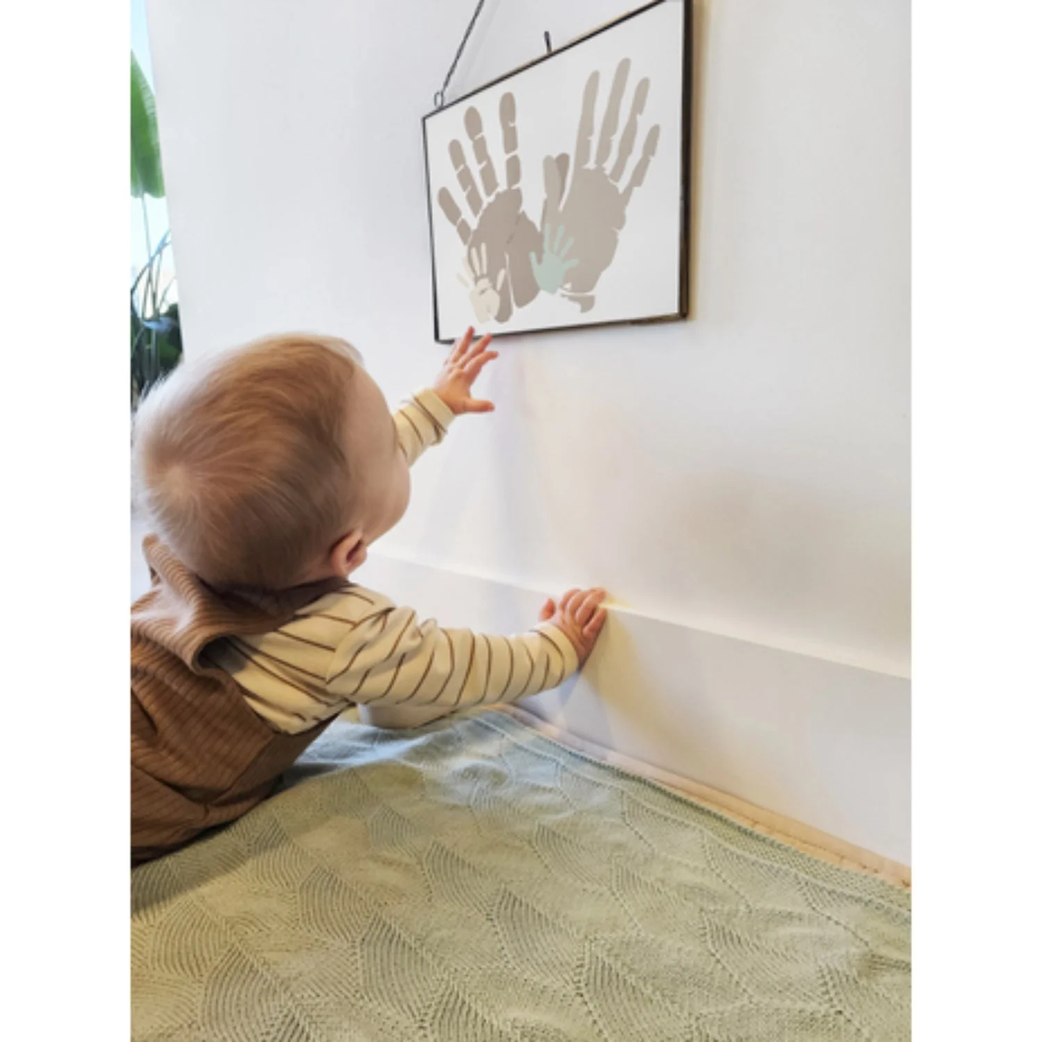 BAMBAM White Family Handprint Kit, 4 Colors - Image 2