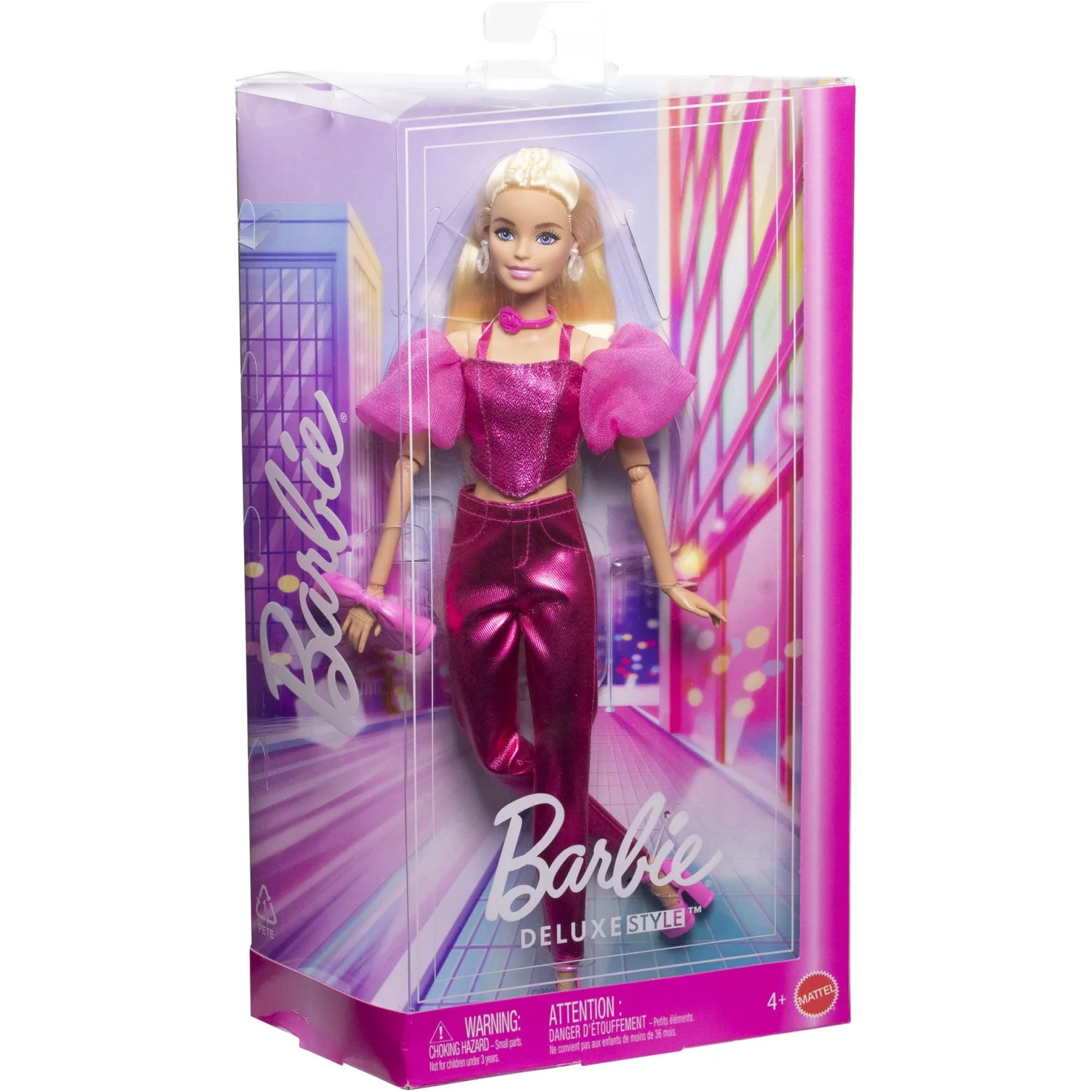 Barbie® Deluxe Style Pink Corset Blond Doll - Image 8