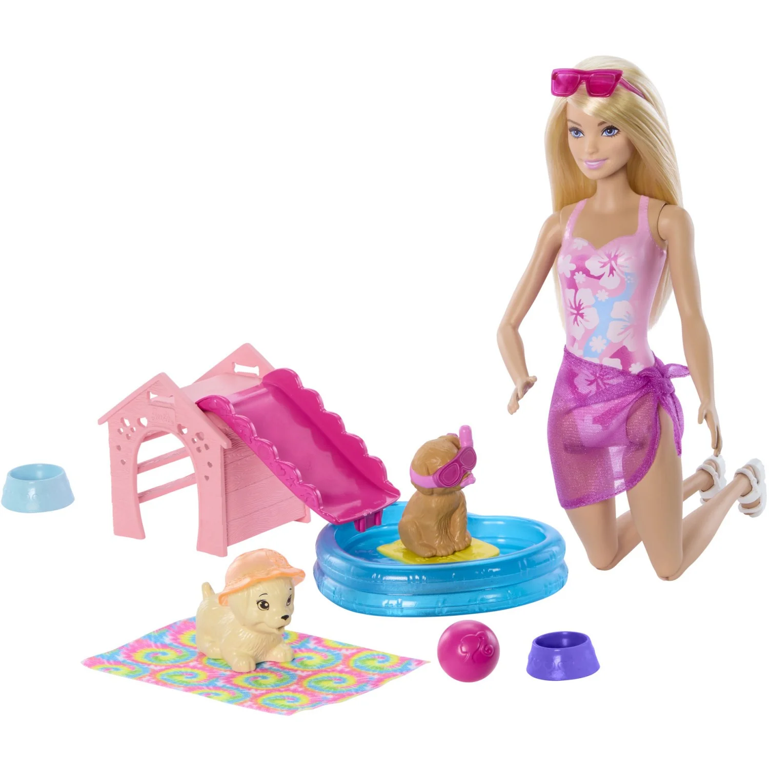 Barbie® Puppy Pool Party Aloha Blonde - Image 2