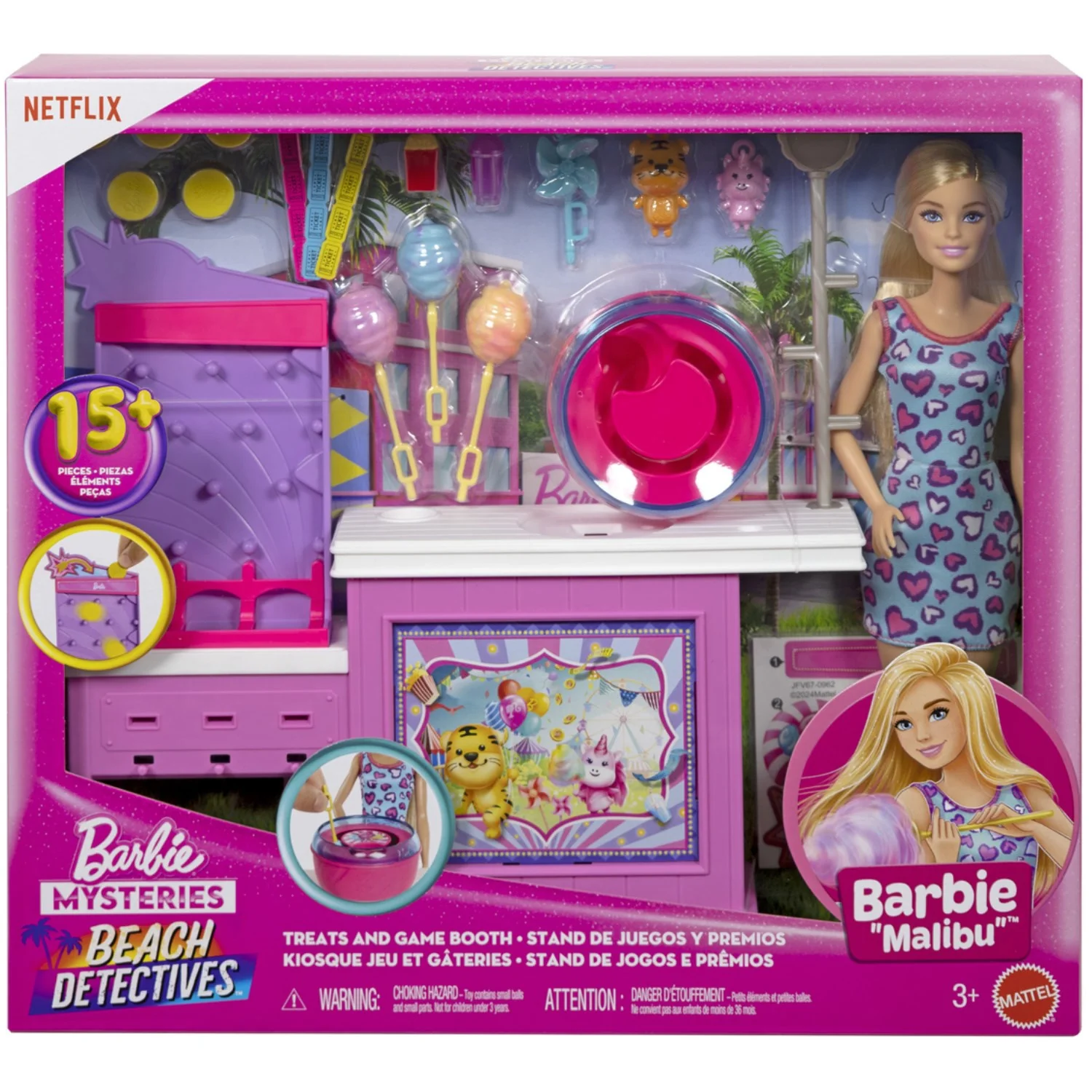 Barbie® Mysteries Cotton Candy & Games Playset - Image 2