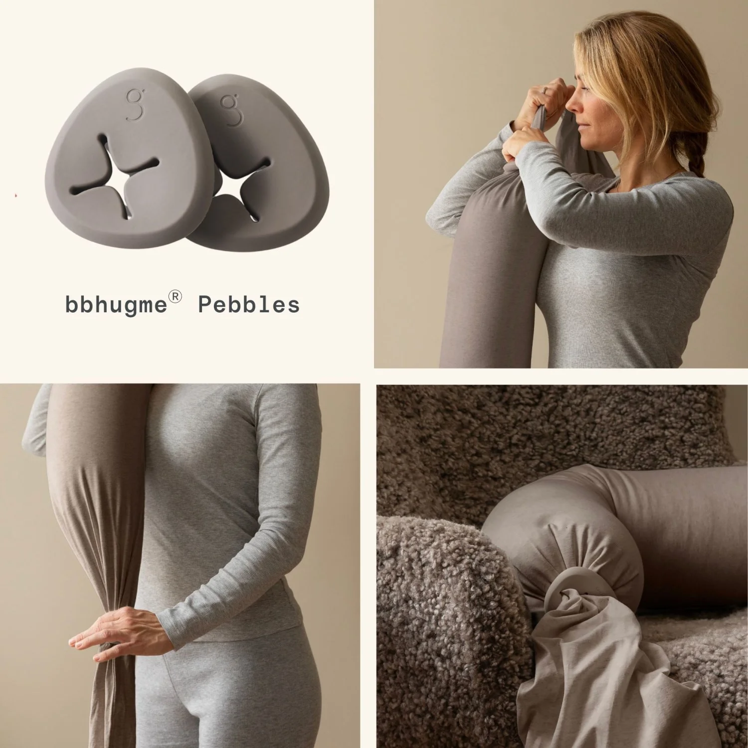 bbhugme Hazel Brown Nursing Pillow - Image 7