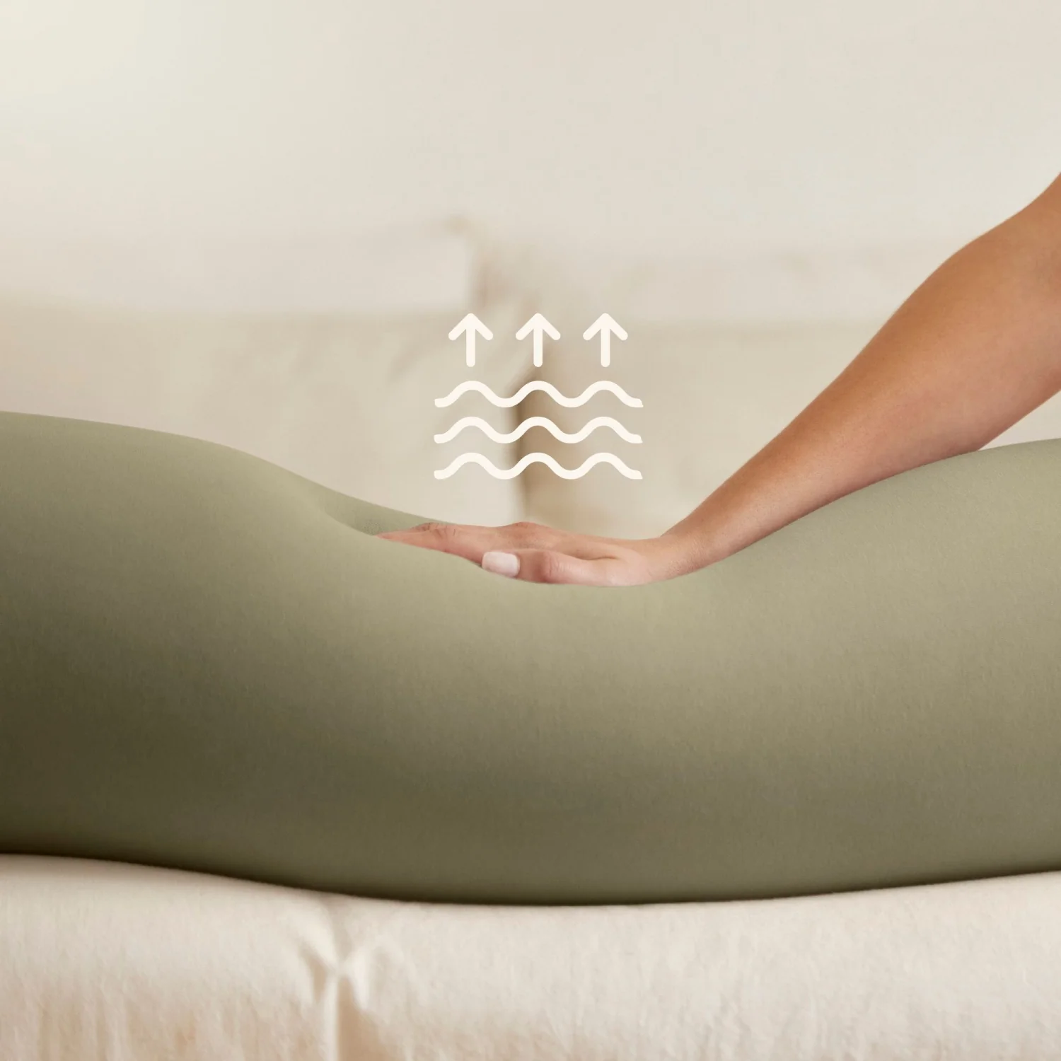 bbhugme Olive/Black Pregnancy Pillow - Image 7