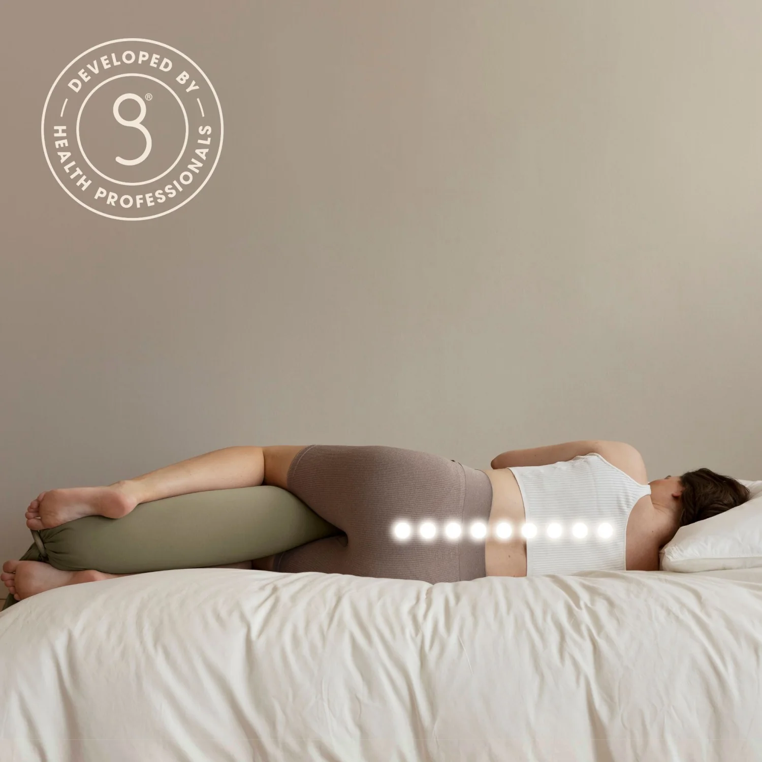 bbhugme Olive/Black Pregnancy Pillow - Image 8
