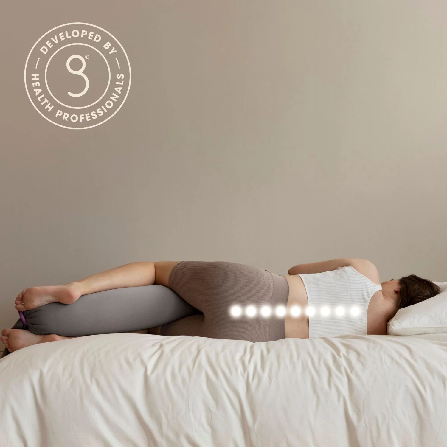 bbhugme Stone/Plum Pregnancy Pillow - Image 7