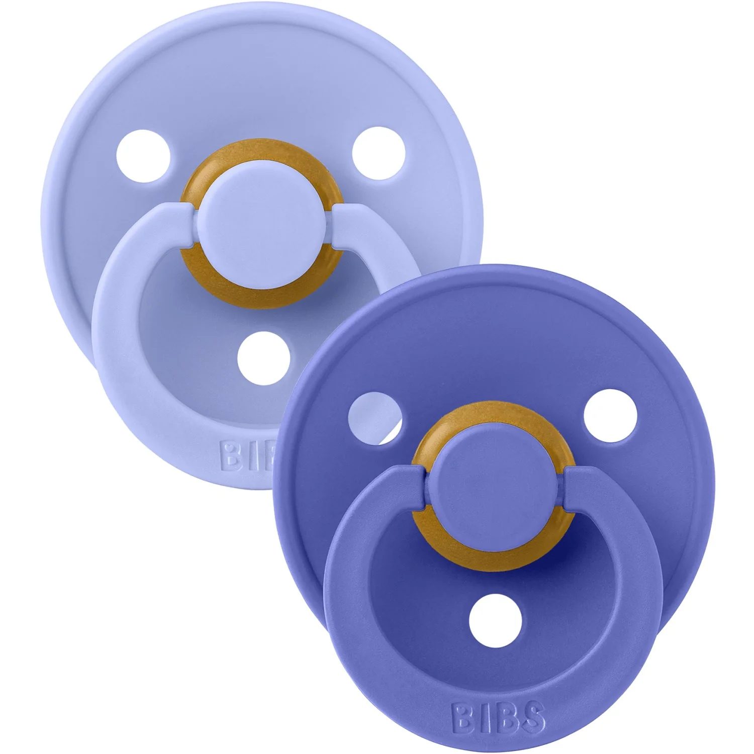 Bibs Hush/Grape Pacifier Colour 2-Pack Latex - Image 3
