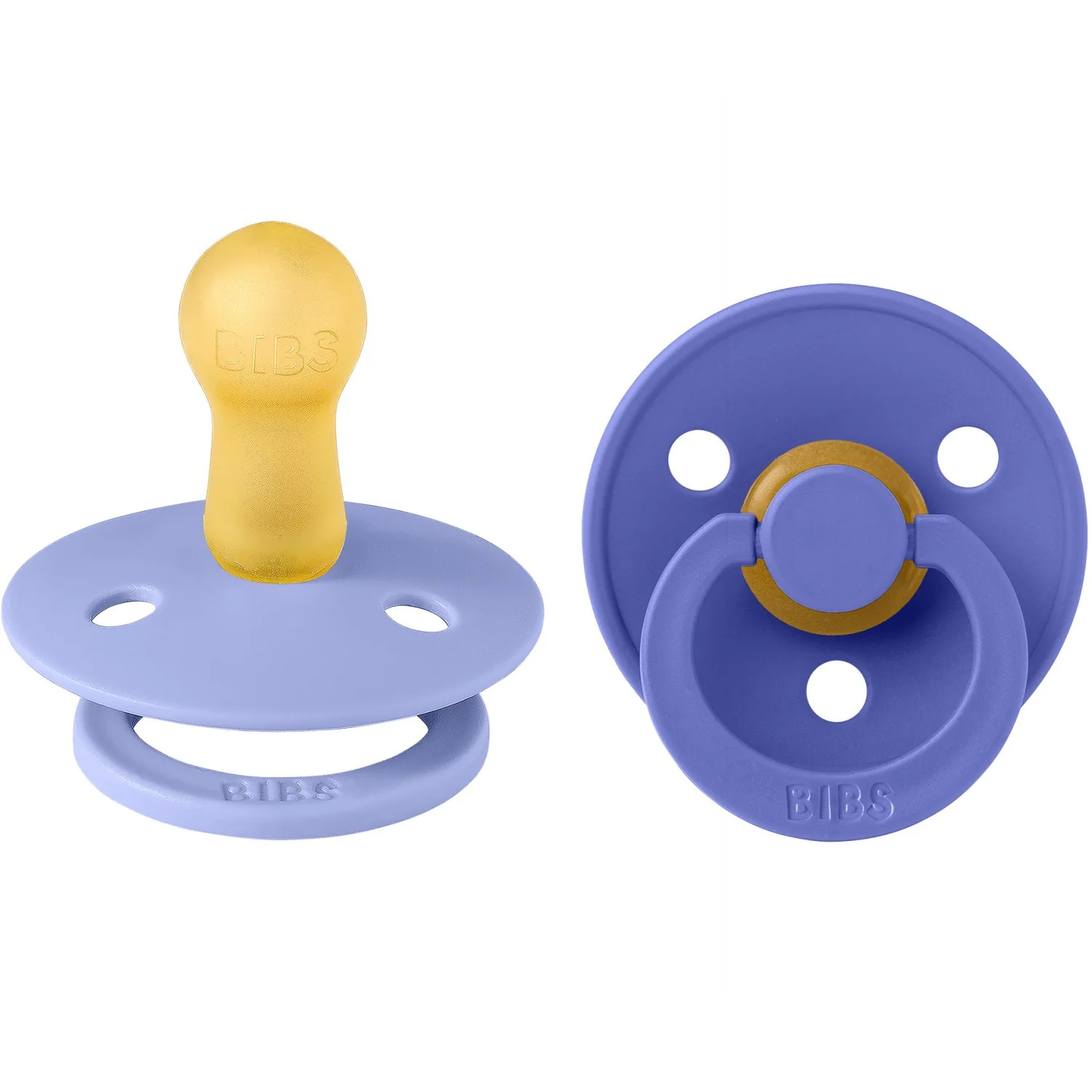 Bibs Hush/Grape Pacifier Colour 2-Pack Latex - Image 6