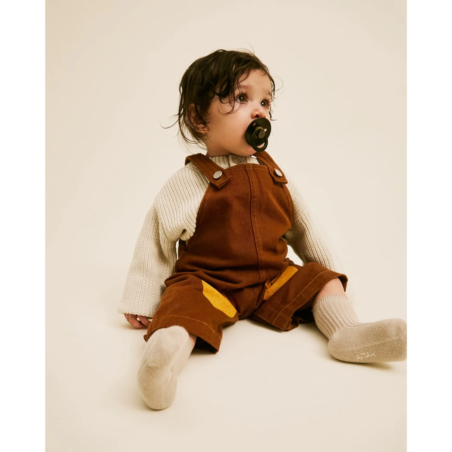 Bibs Ivory Gold Black Gold Pacifier Studio Colour 4 Pack Noor & Layl Latex - Image 26