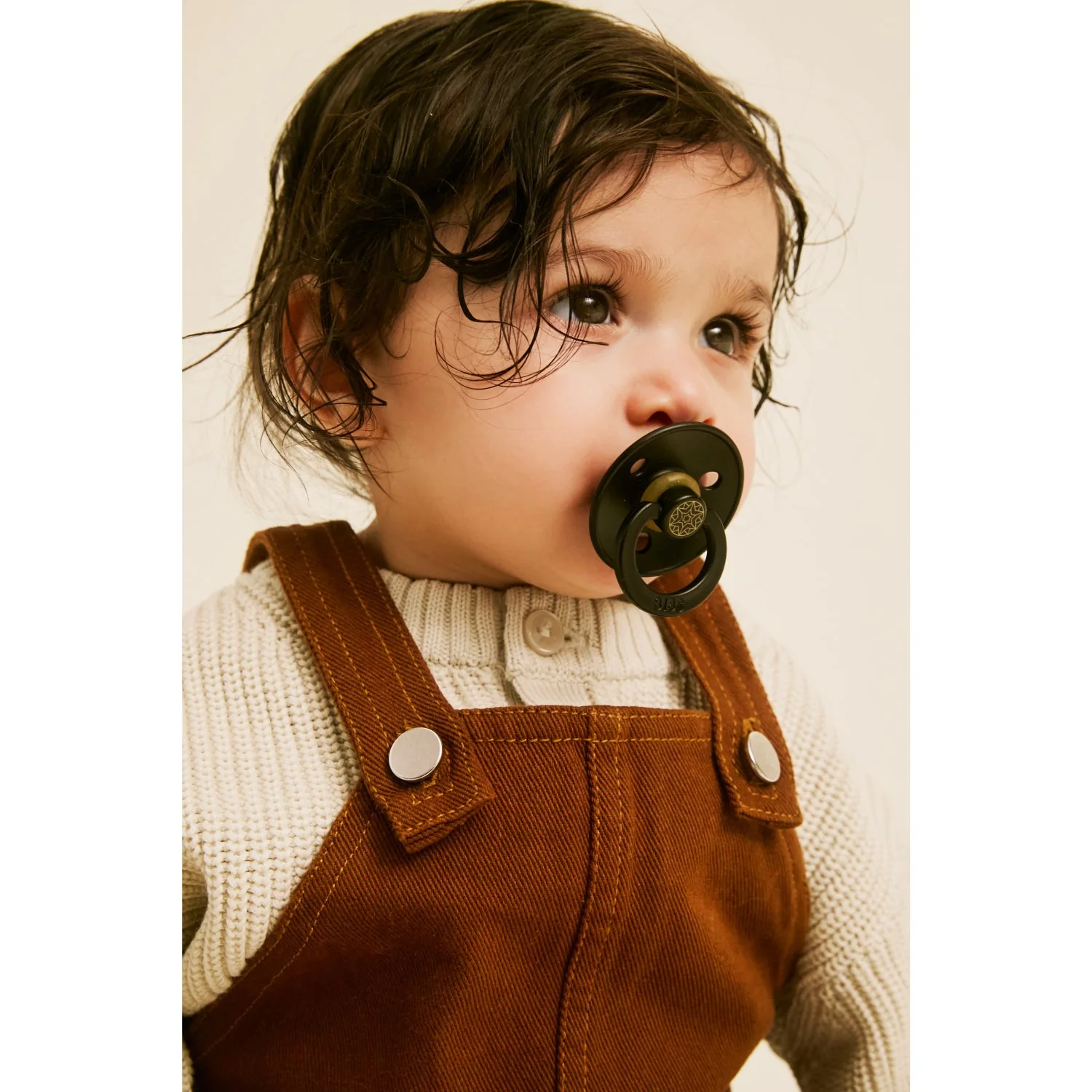 Bibs Ivory Gold Black Gold Pacifier Studio Colour 4 Pack Noor & Layl Latex - Image 27