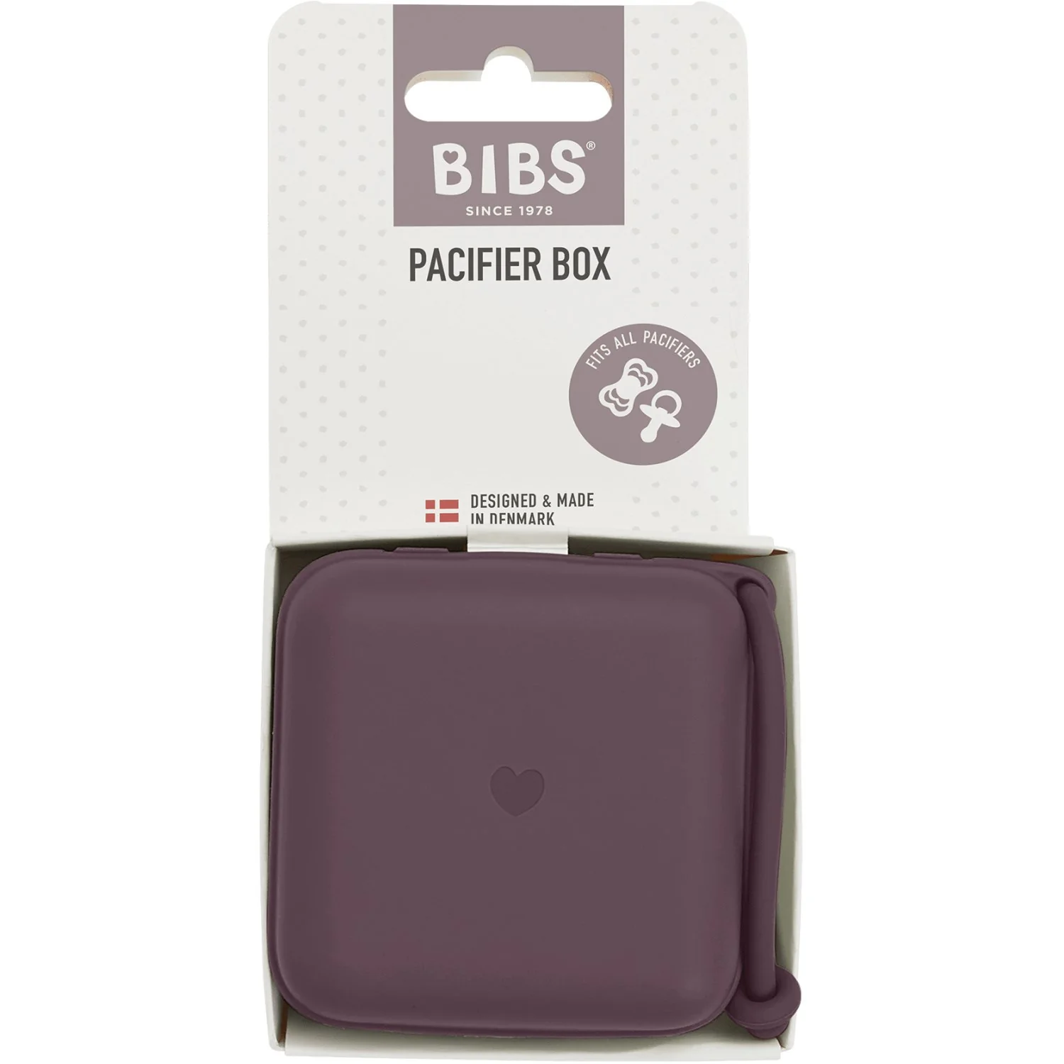 Bibs Plum Pacifier Box - Image 11