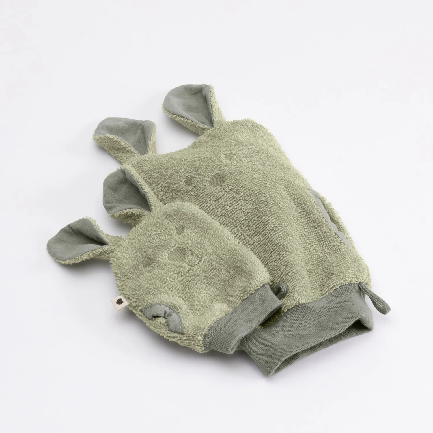 Bibs Sage 2-Pack Kangaroo Wash Cloth - Image 2