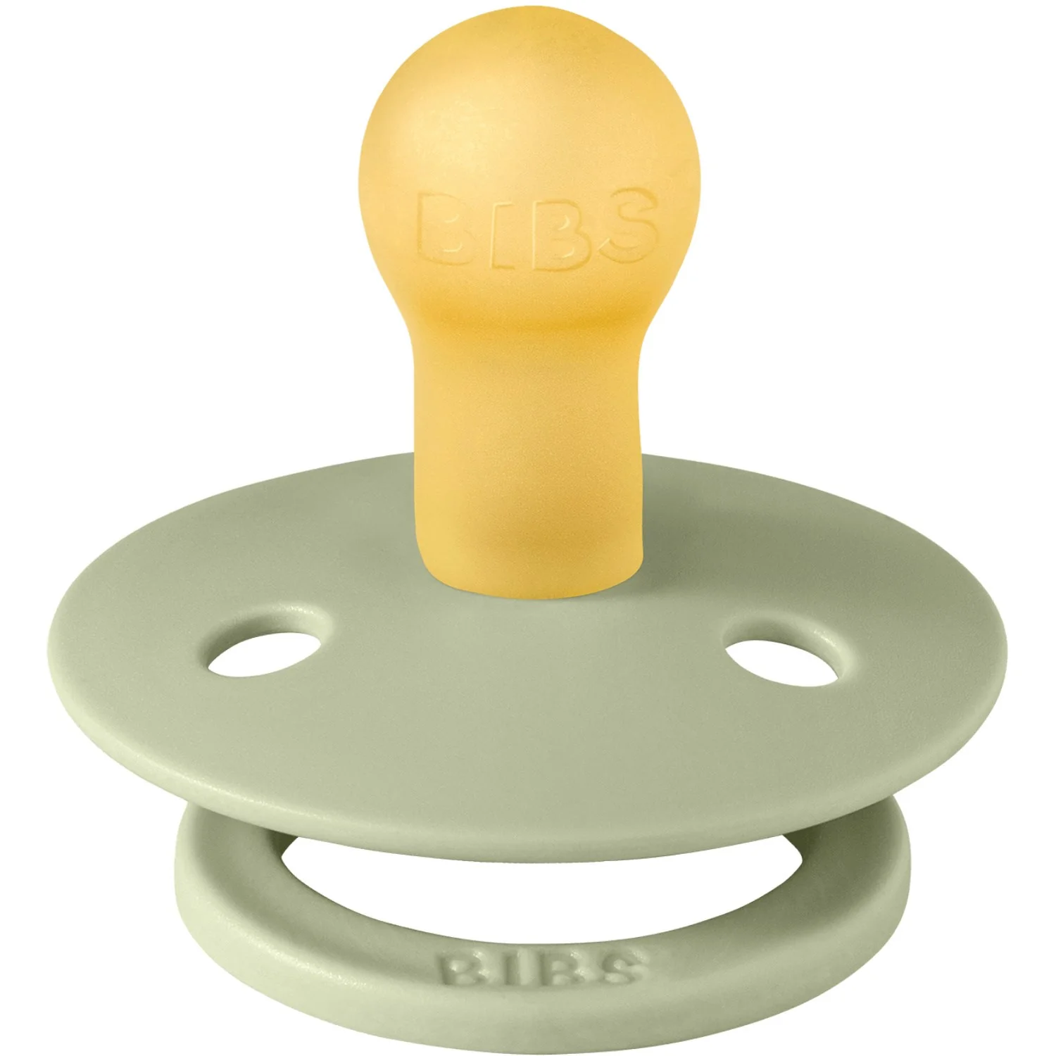 Bibs Sage/Hunter Green Pacifier Colour Holiday Leaf 2-Pack Latex - Image 16