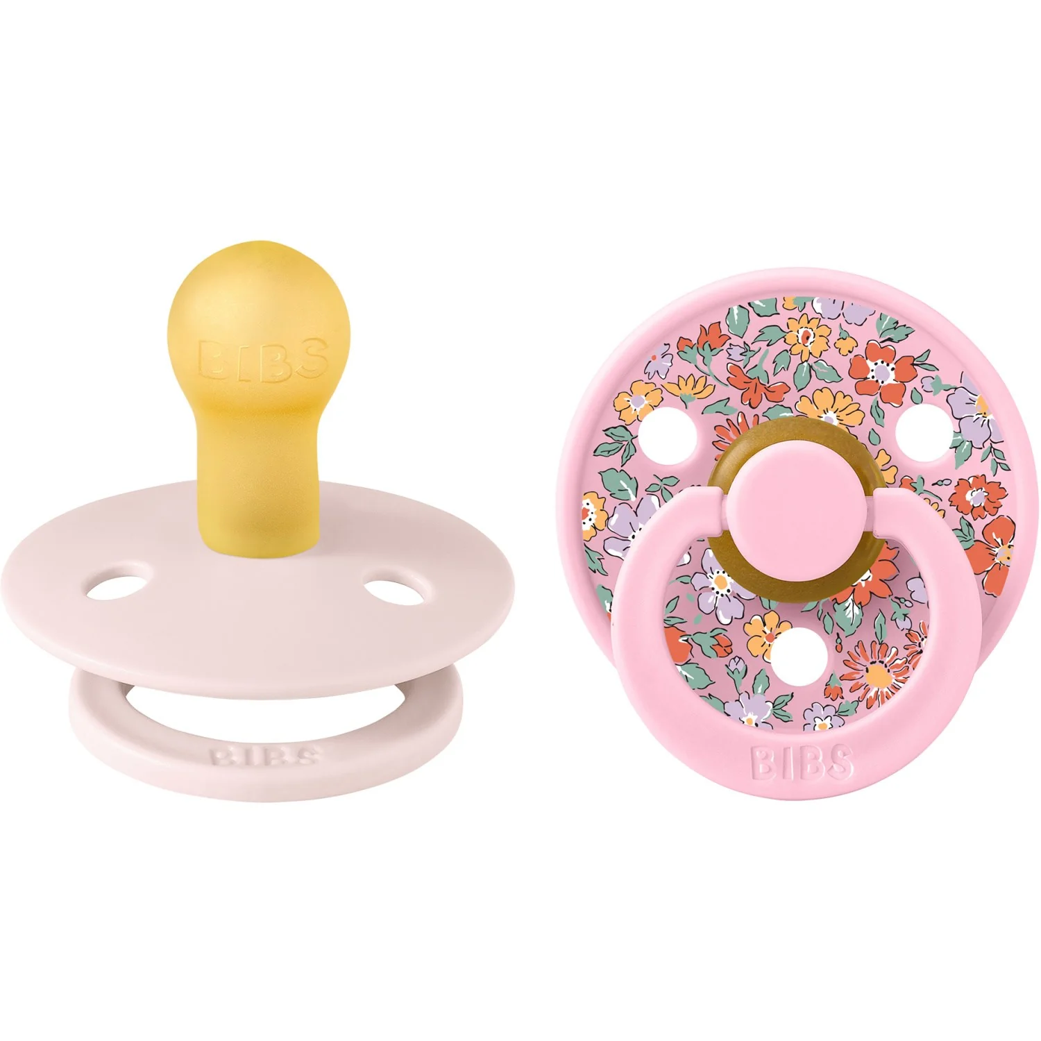 Bibs X Liberty Petal Mix Pacifier Colour 2-Pack Oscar Meadow Latex - Image 2