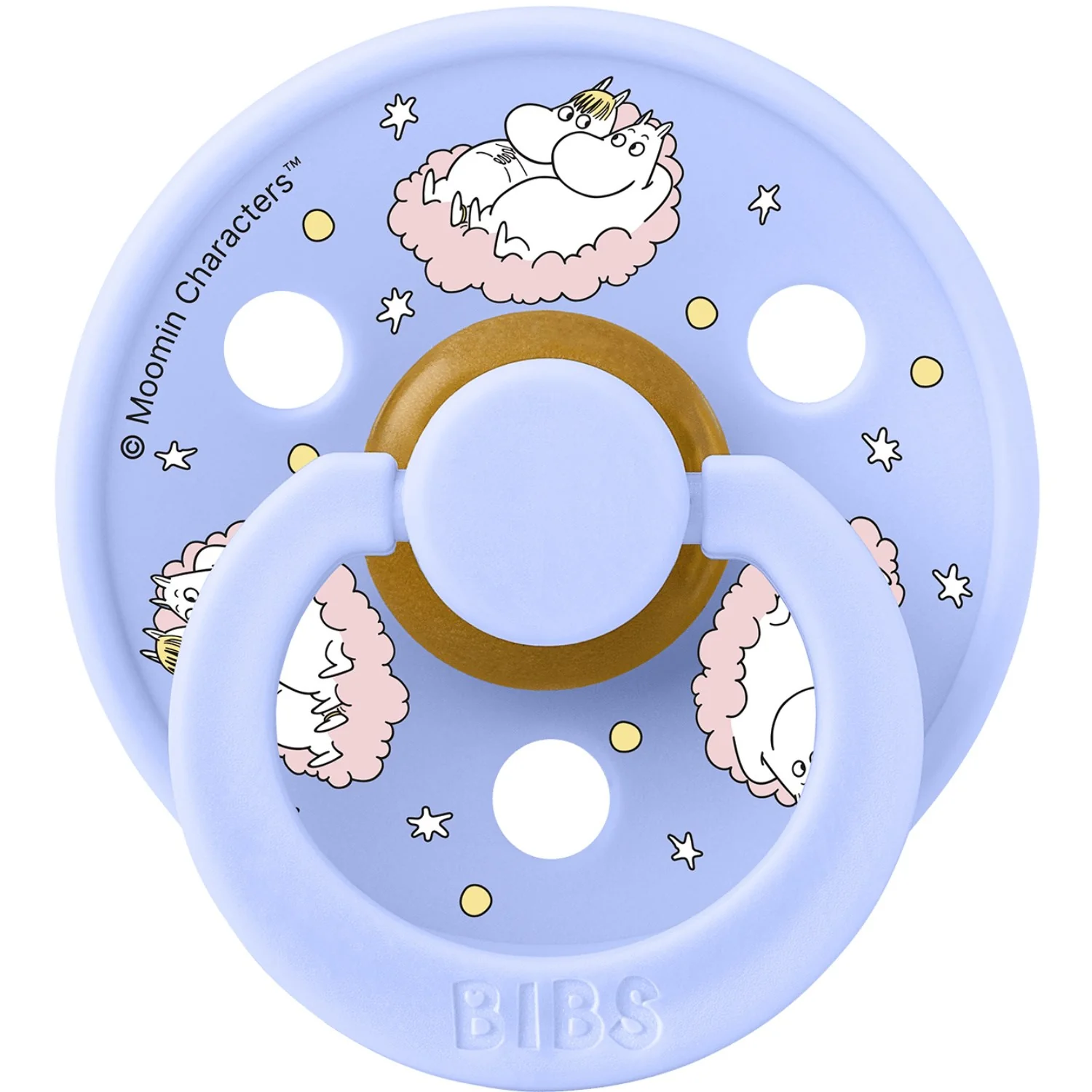 Bibs X Moomin Baby Pink Mix Pacifier Colour 2-Pack Dreaming Latex - Image 11