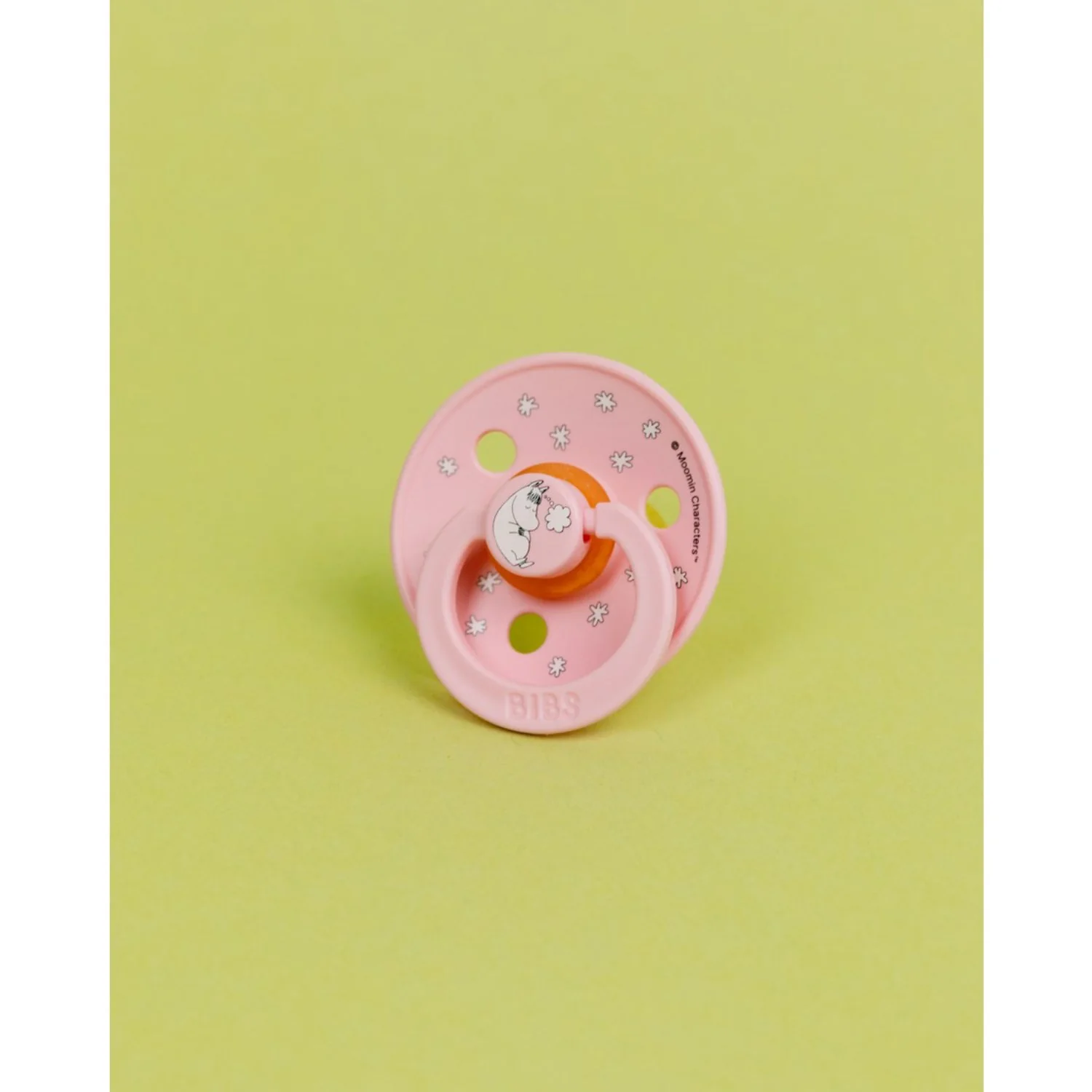 Bibs X Moomin Baby Pink Mix Pacifier Colour 2-Pack Dreaming Latex - Image 3