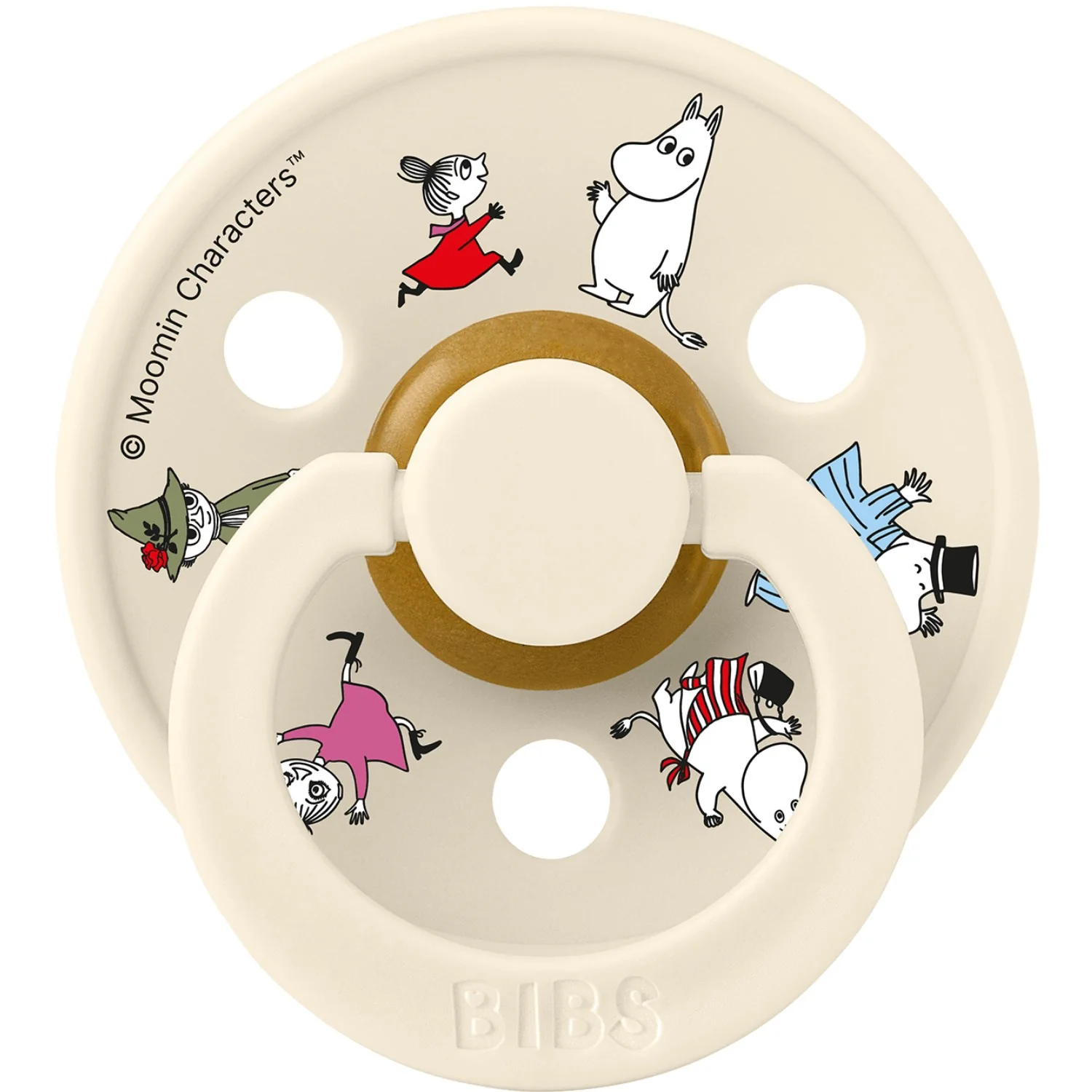 Bibs X Moomin Ivory Mix Pacifier Colour 2-Pack Friends Latex - Image 18