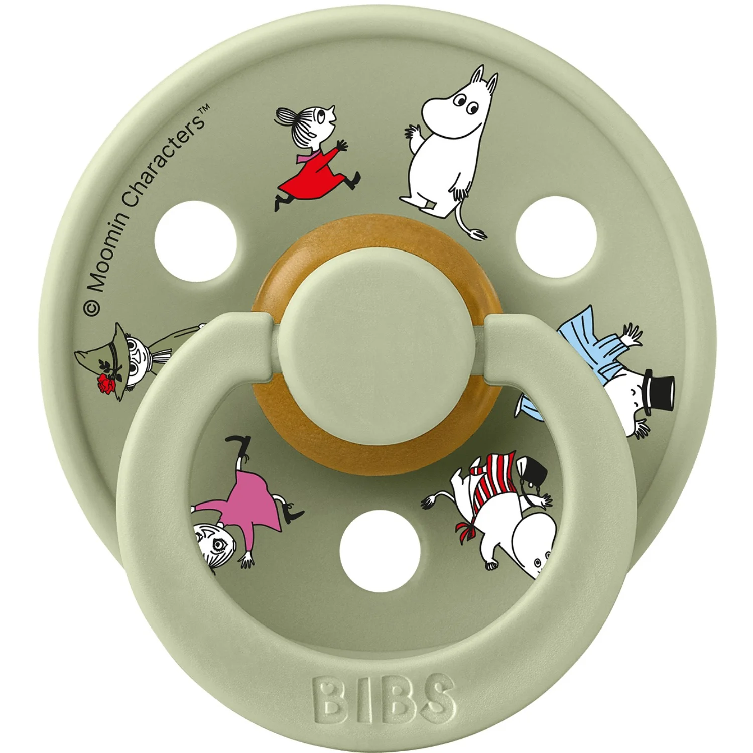 Bibs X Moomin Ivory Mix Pacifier Colour 2-Pack Friends Latex - Image 19