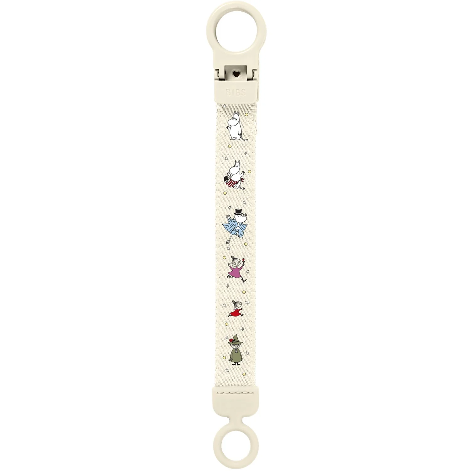Bibs X Moomin Ivory Pacifier Clip Loop - Image 12
