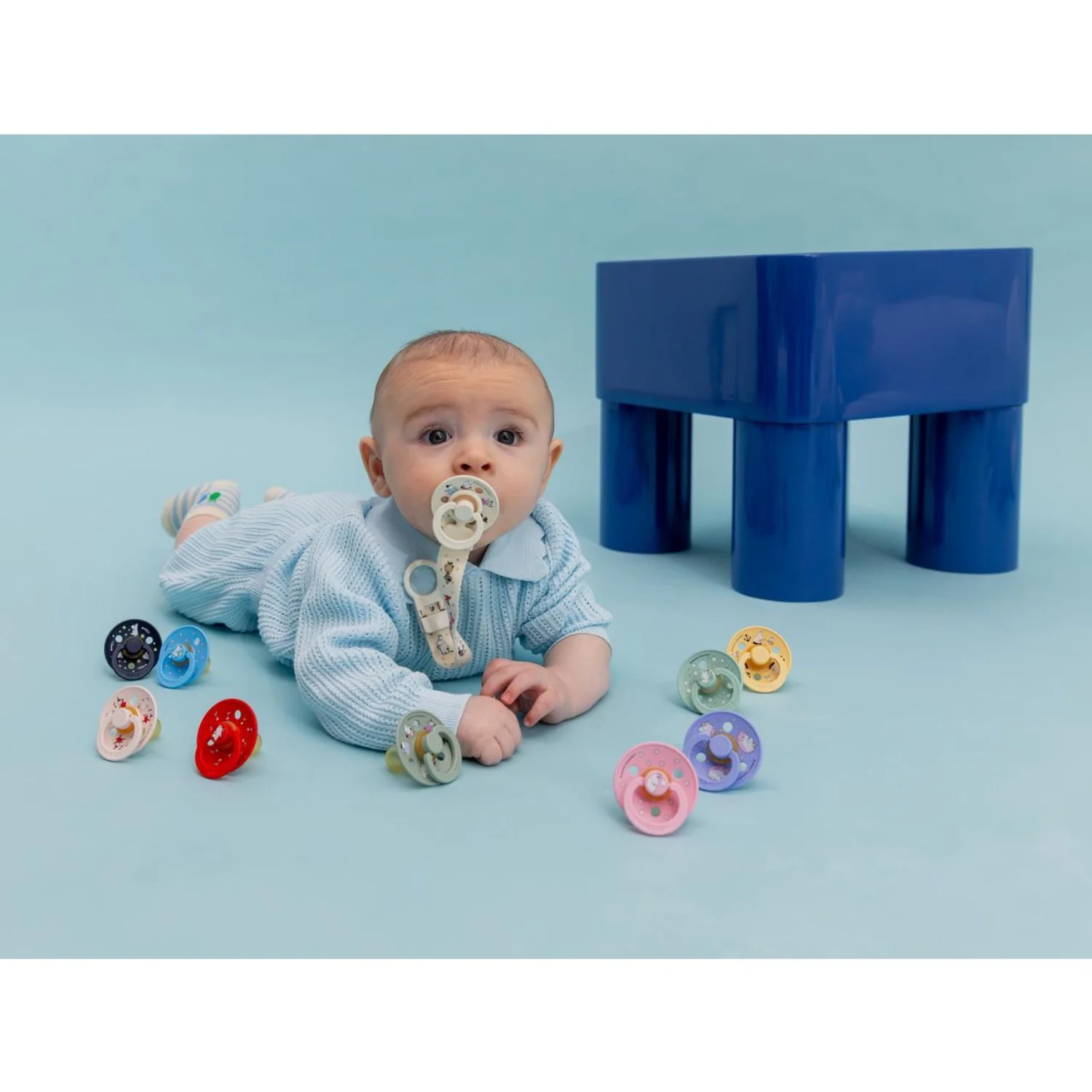 Bibs X Moomin Ivory Pacifier Clip Loop - Image 3