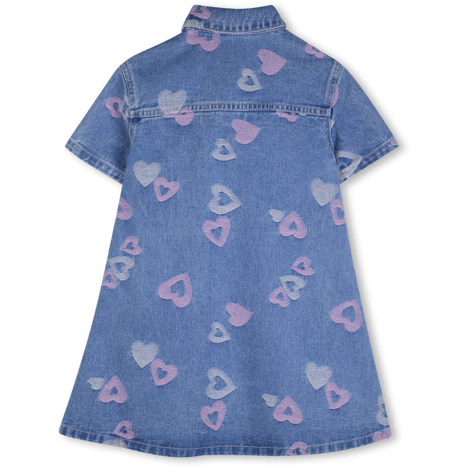 Billieblush Denim Blue Denim Dress - Image 4