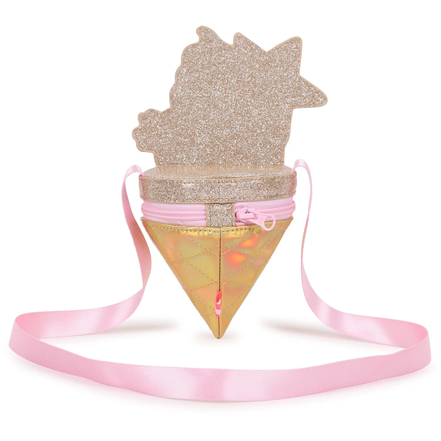 Billieblush Light Gold Handle Bag - Image 4