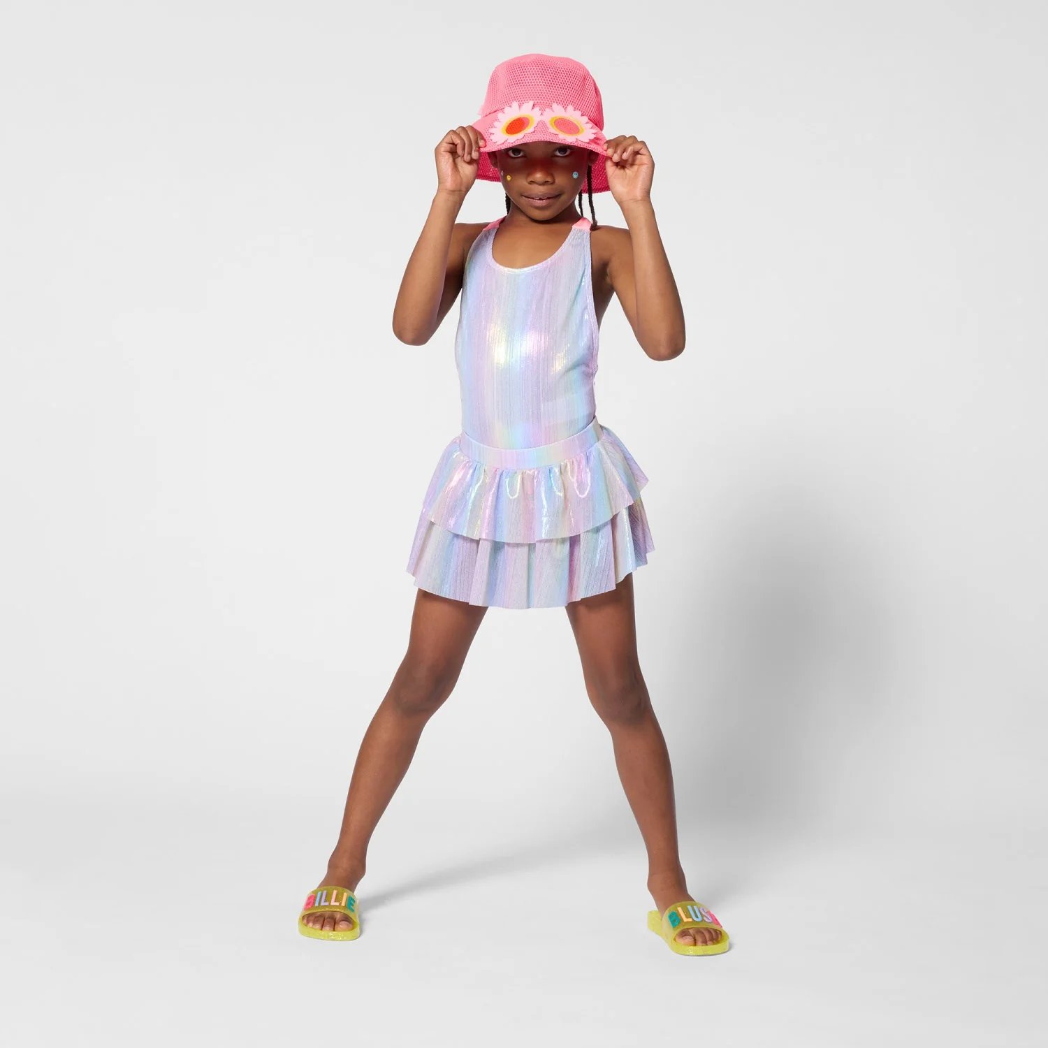 Billieblush Multicoloured Swimming Costume - Image 2