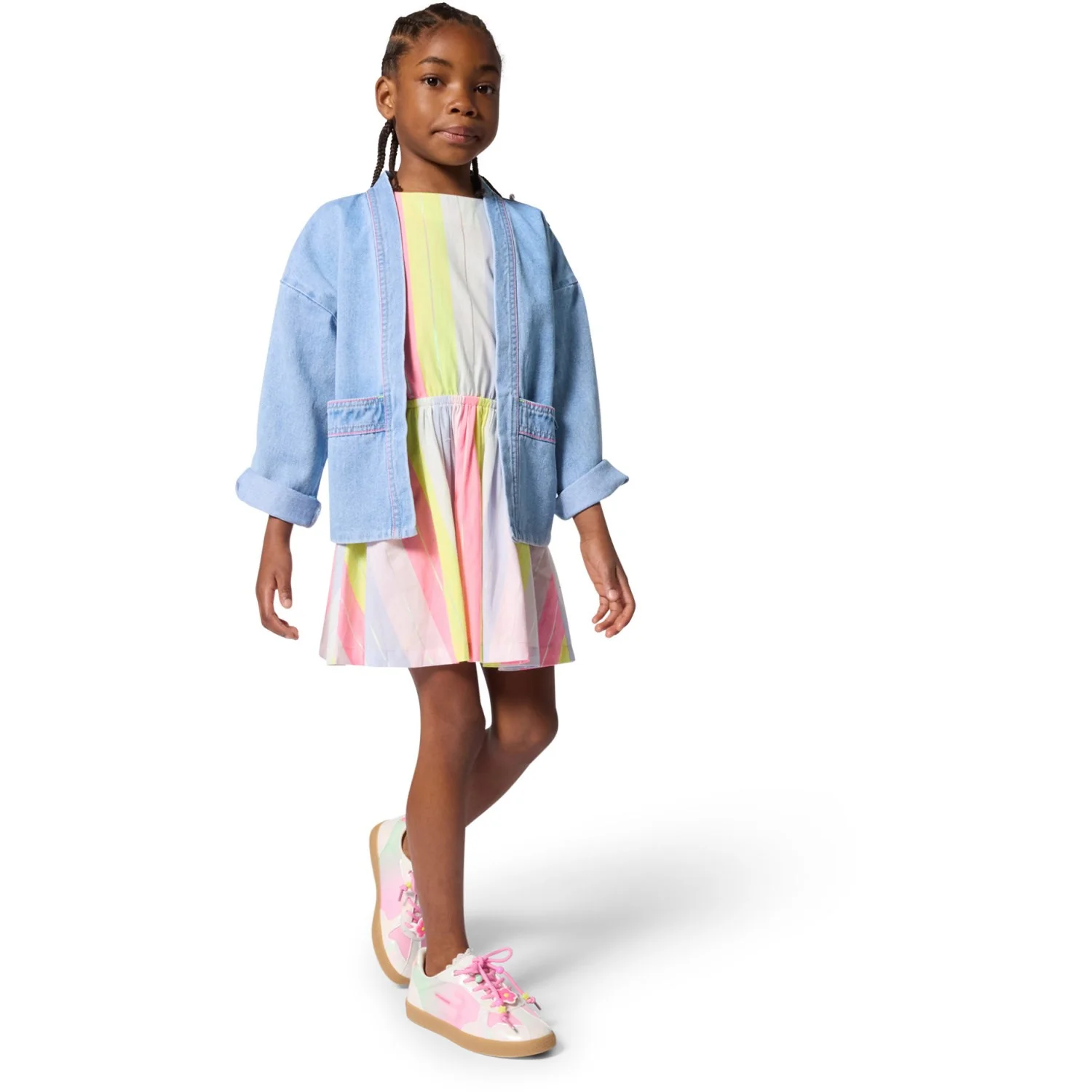 Billieblush White Sneakers - Image 6